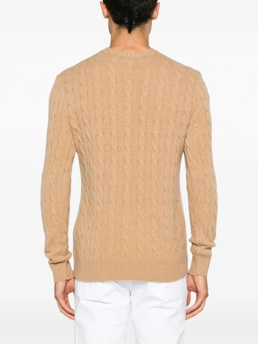POLO RALPH LAUREN Long Sleeve Cashmere Blend Pullover for Men
