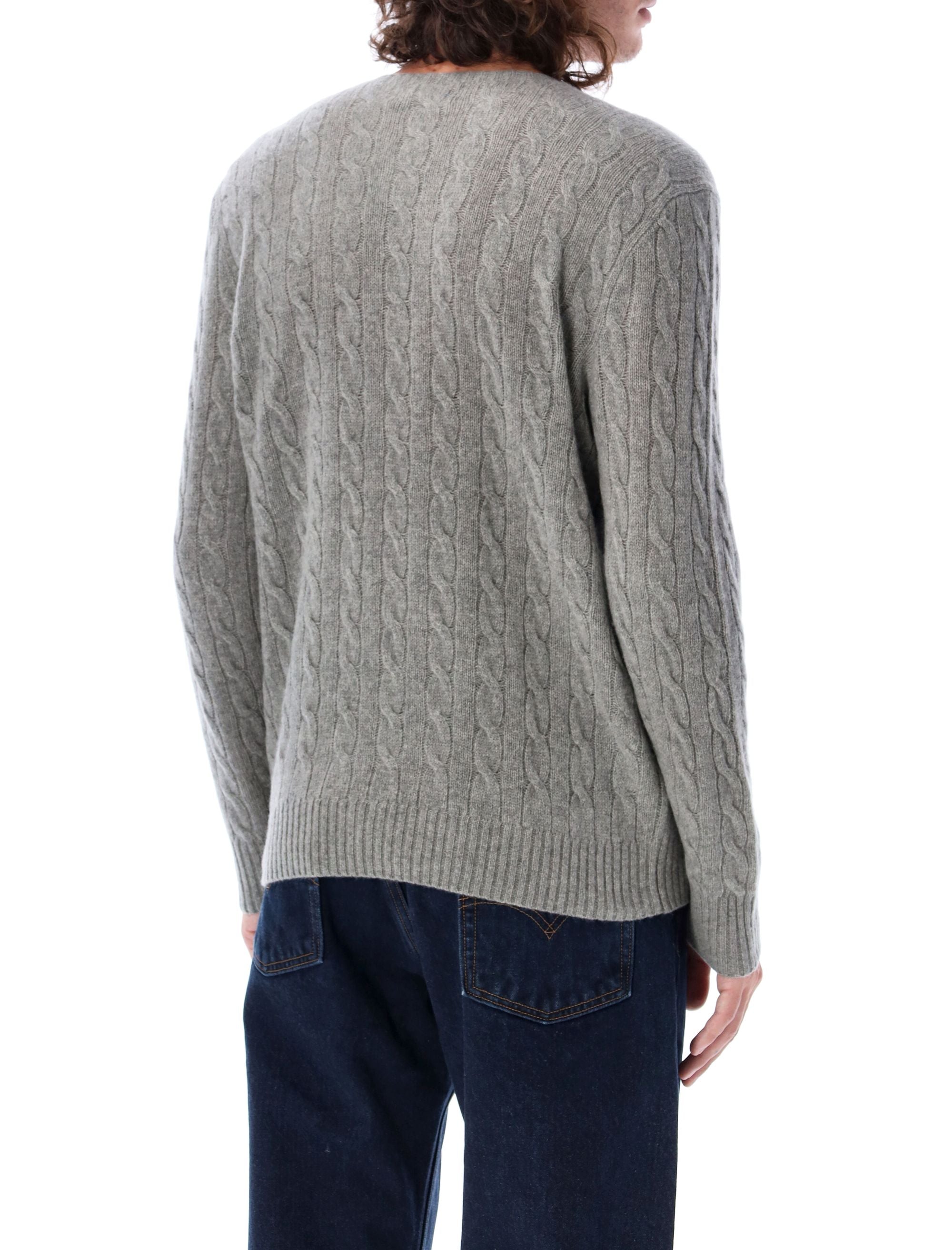 POLO RALPH LAUREN Wool and Cashmere Cable-Knit Sweater - Regular Fit