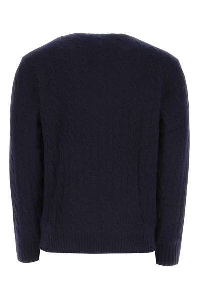 POLO RALPH LAUREN Wool and Cashmere Cable-Knit Sweater - Regular Fit