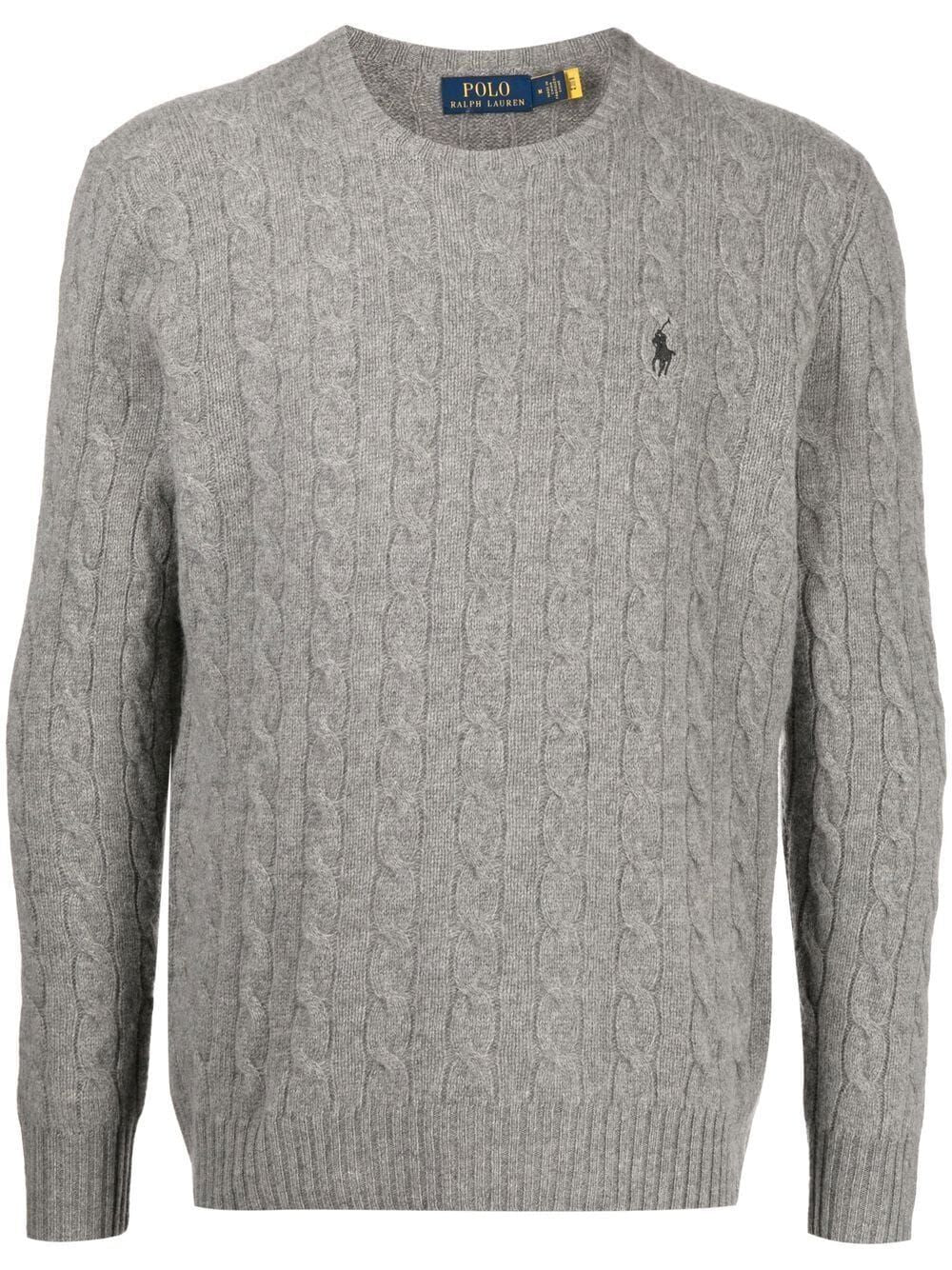 POLO RALPH LAUREN Wool and Cashmere Cable-Knit Sweater - Regular Fit
