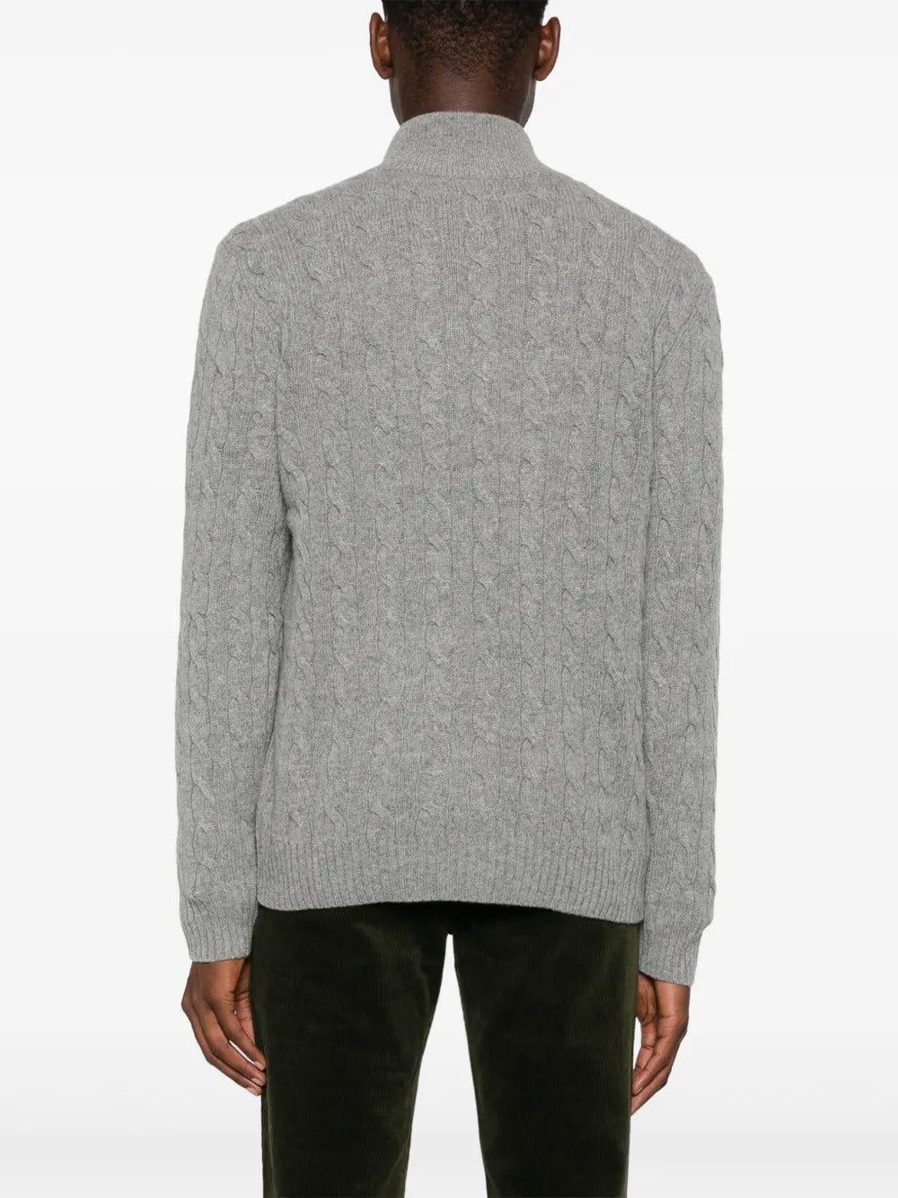 POLO RALPH LAUREN Cable-Knit Wool-Cashmere Jumper - Regular Fit