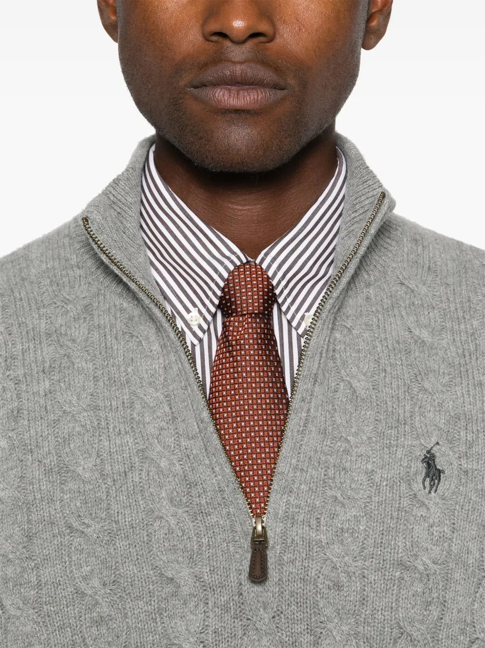 POLO RALPH LAUREN Cable-Knit Wool-Cashmere Jumper - Regular Fit