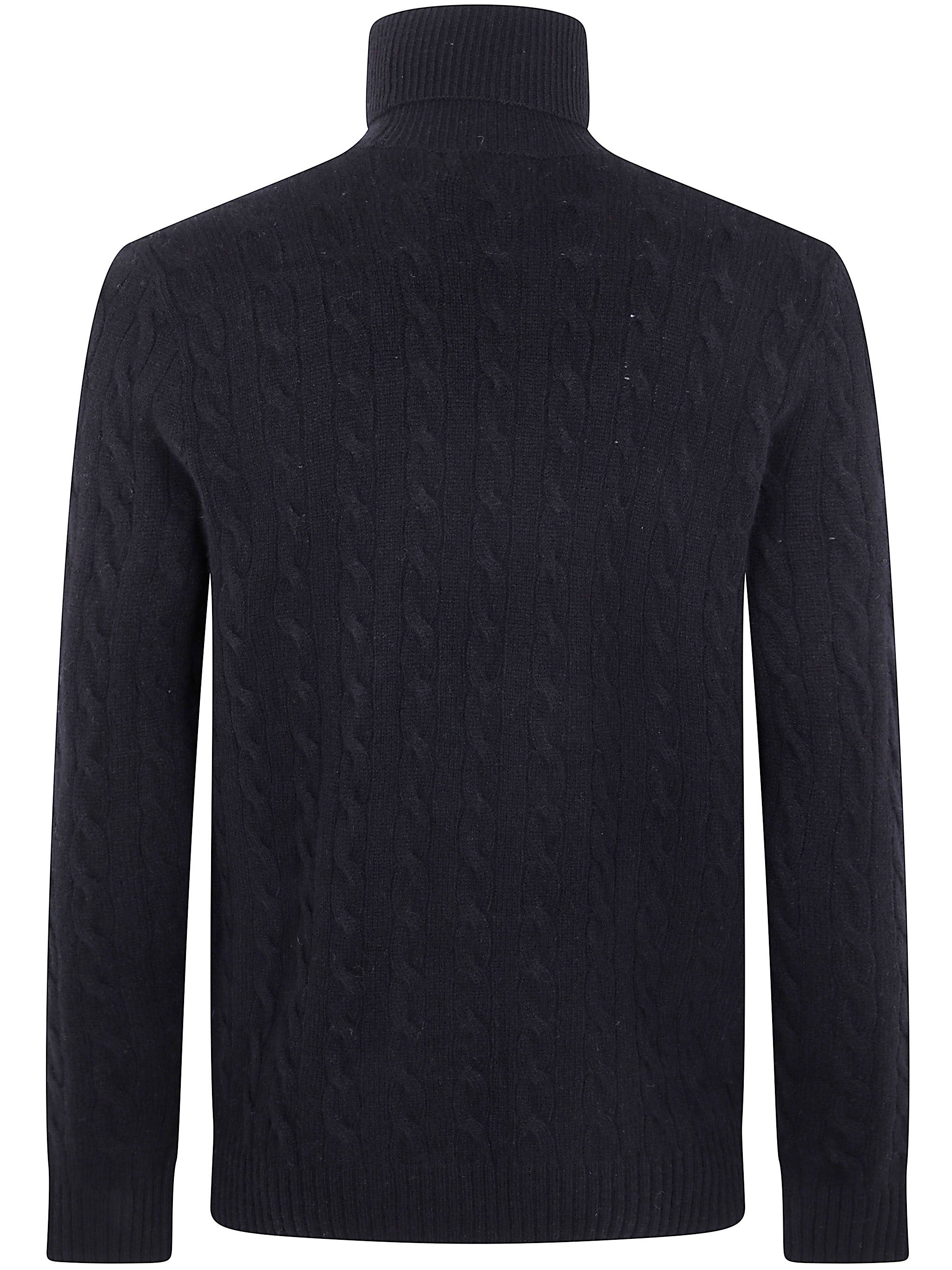 POLO RALPH LAUREN Men's Long Sleeve Wool-Cashmere Pullover