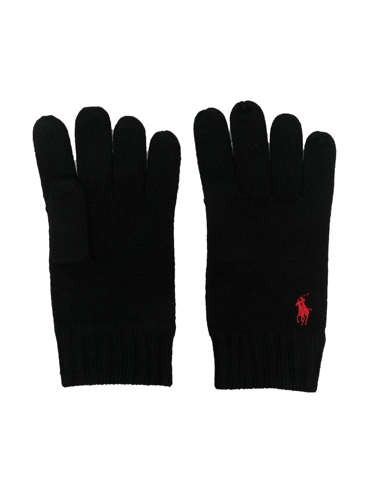 POLO RALPH LAUREN Classic Pony Logo Wool Gloves for Men