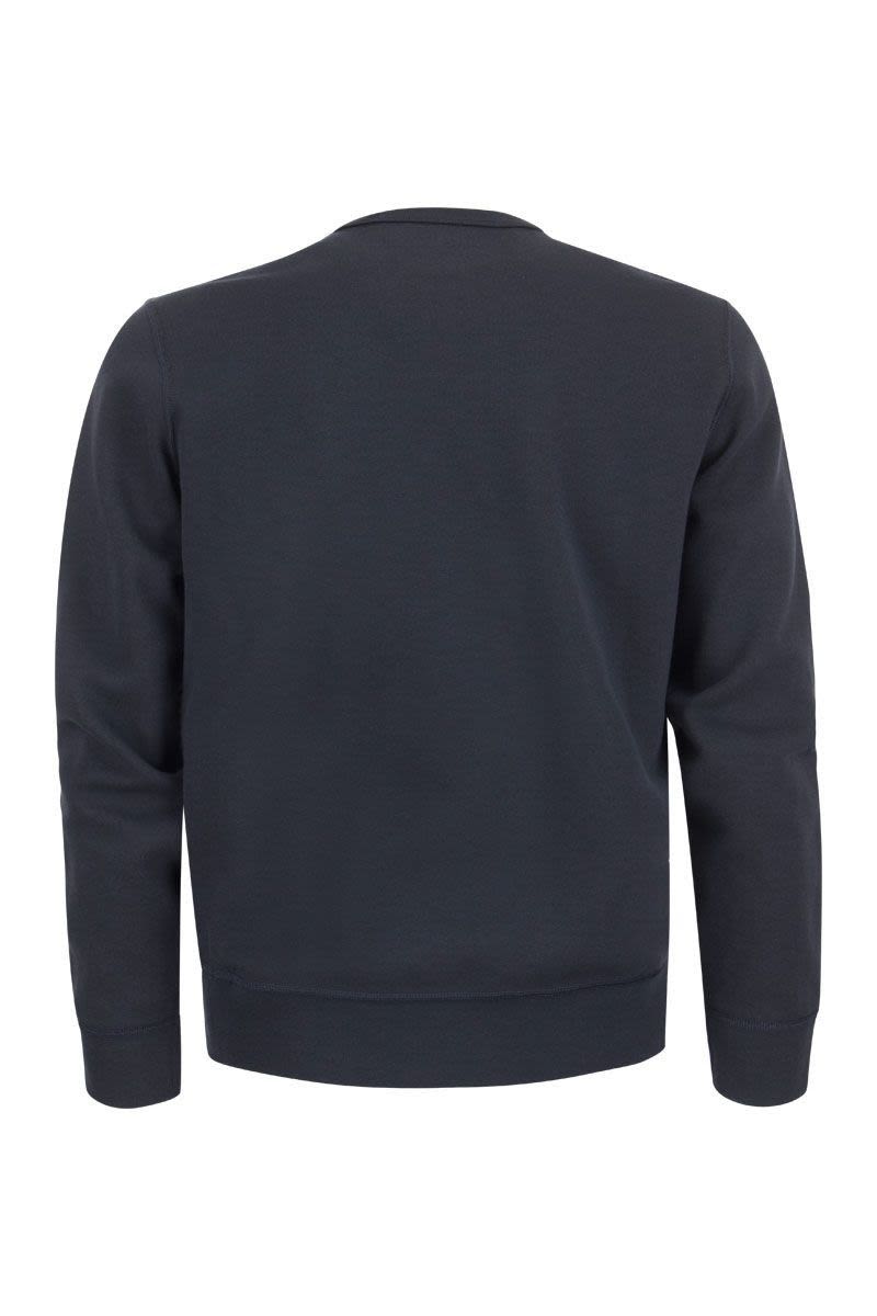 POLO RALPH LAUREN Double Knit Crew Neck Sweatshirt - Men's