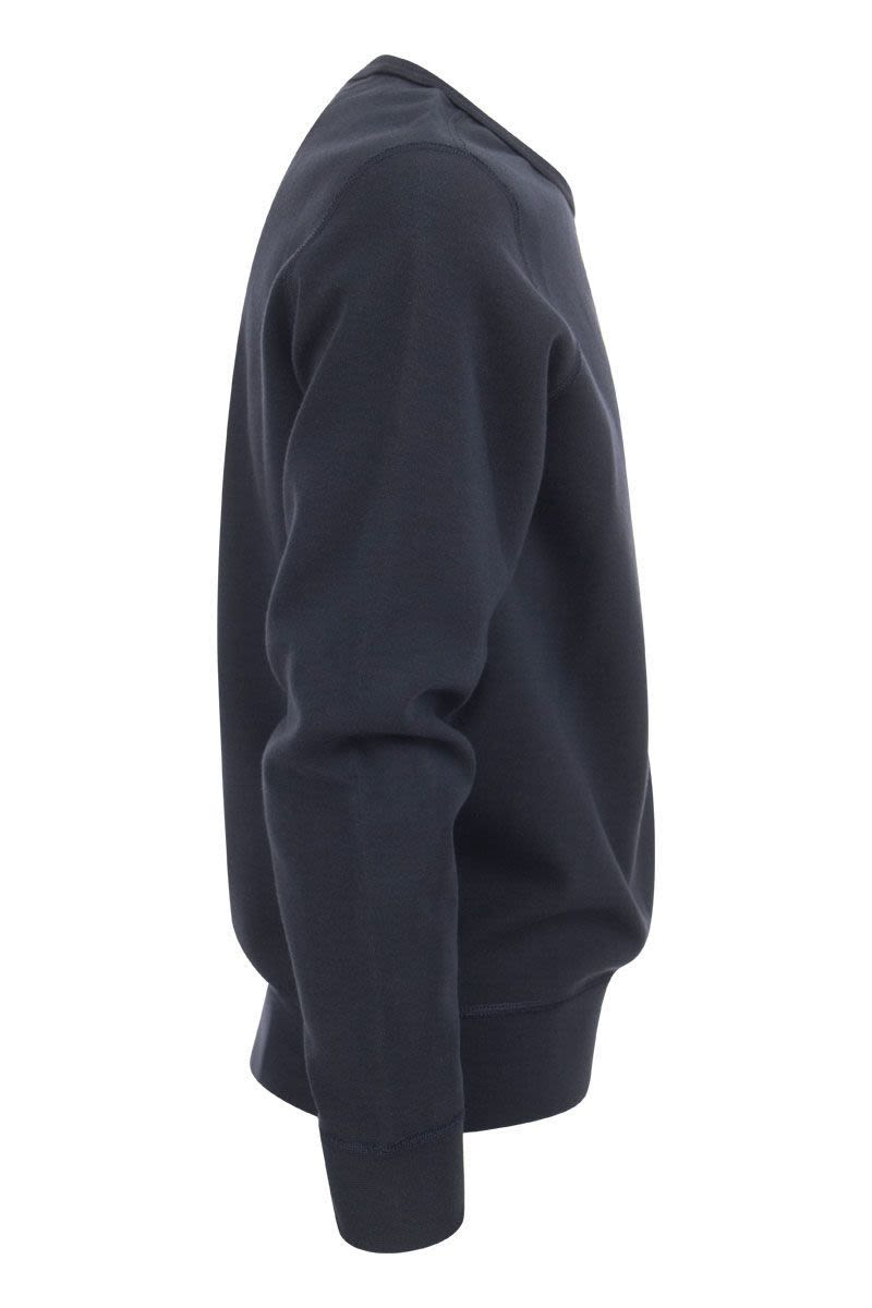 POLO RALPH LAUREN Double Knit Crew Neck Sweatshirt - Men's