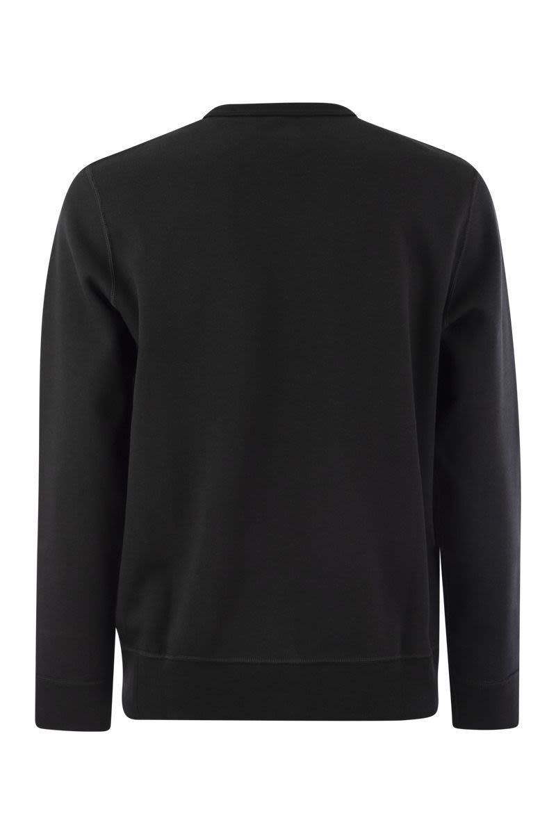 POLO RALPH LAUREN Double Knit Crew Neck Sweatshirt for Men