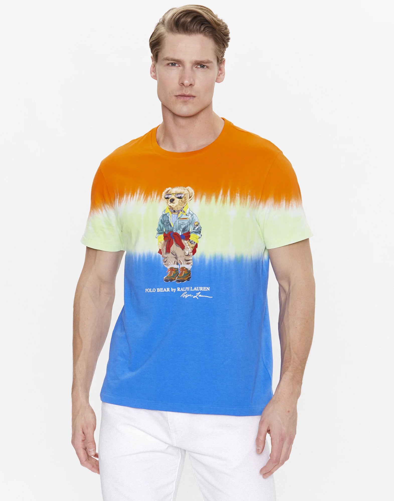 POLO RALPH LAUREN Polo Bear Tie Dye T-Shirt - Short Sleeve Men’s Apparel