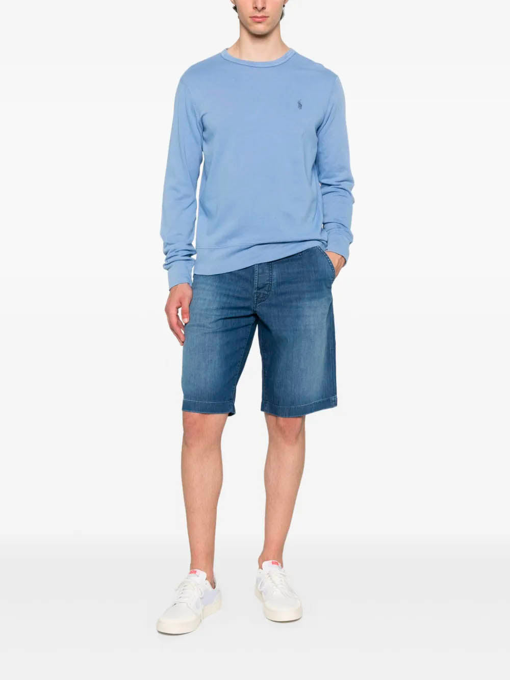 POLO RALPH LAUREN Men's Classic Crewneck Sweatshirt - Size M