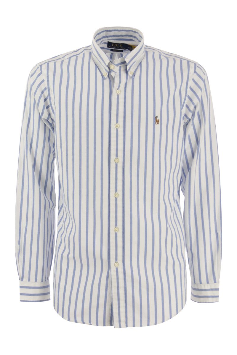 POLO RALPH LAUREN Embroidered Long Sleeve Sport Shirt