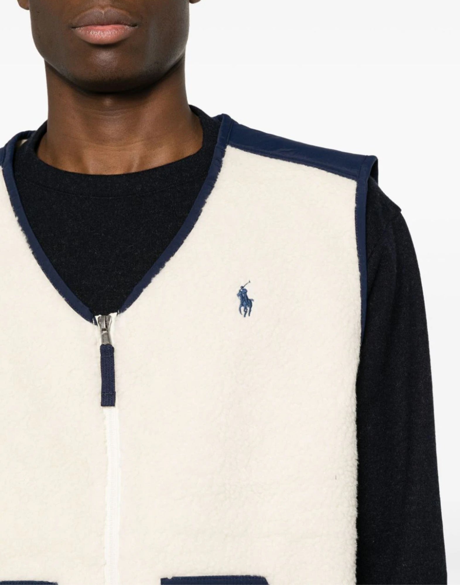 POLO RALPH LAUREN Hi-Pile Fleece Vest Jacket for Men
