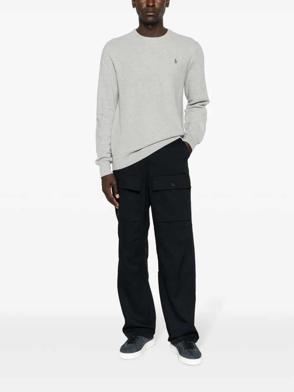 POLO RALPH LAUREN Crewneck Logo Sweater for Men - SS25