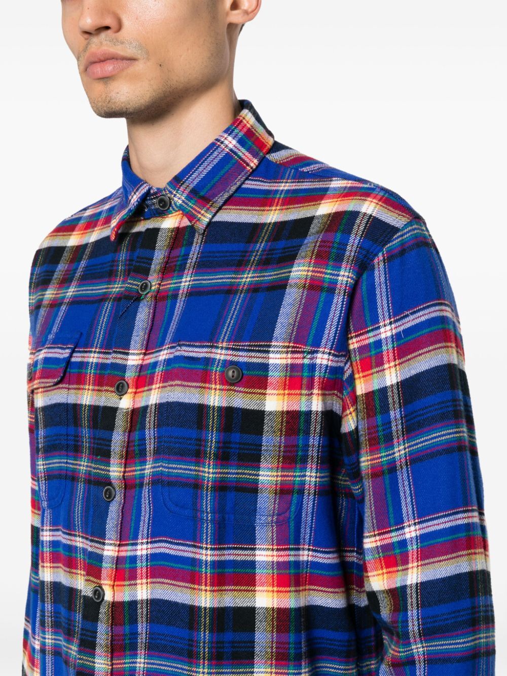 POLO RALPH LAUREN Men's Ranch Long Sleeve Sport Shirt