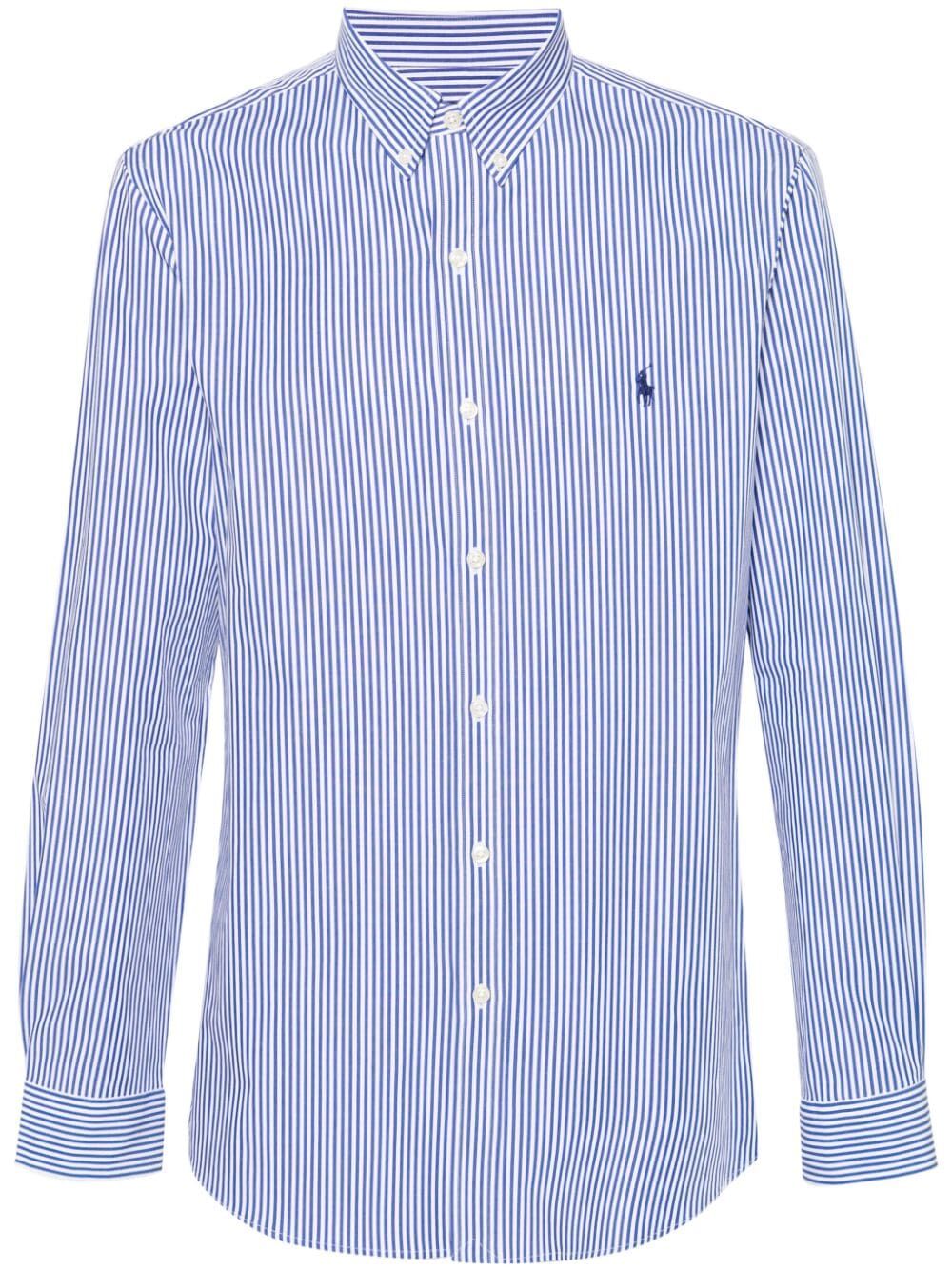 POLO RALPH LAUREN Slim Fit Striped Shirt for Men - Fall/Winter 2025
