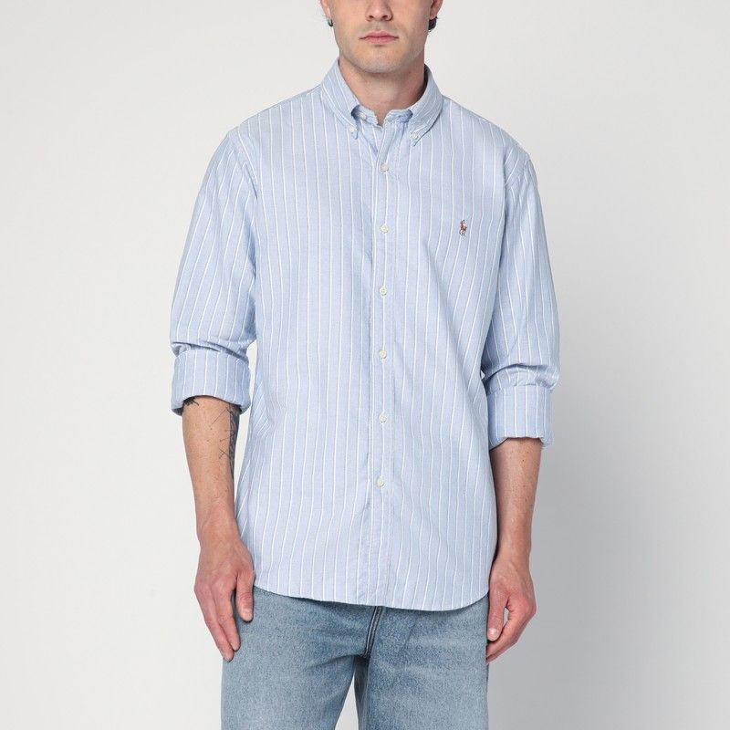 POLO RALPH LAUREN Custom-Fit Striped Oxford Shirt