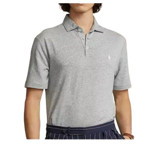 RALPH LAUREN 100% Cotton T-Shirt Elegance for Men - SS24 Edition