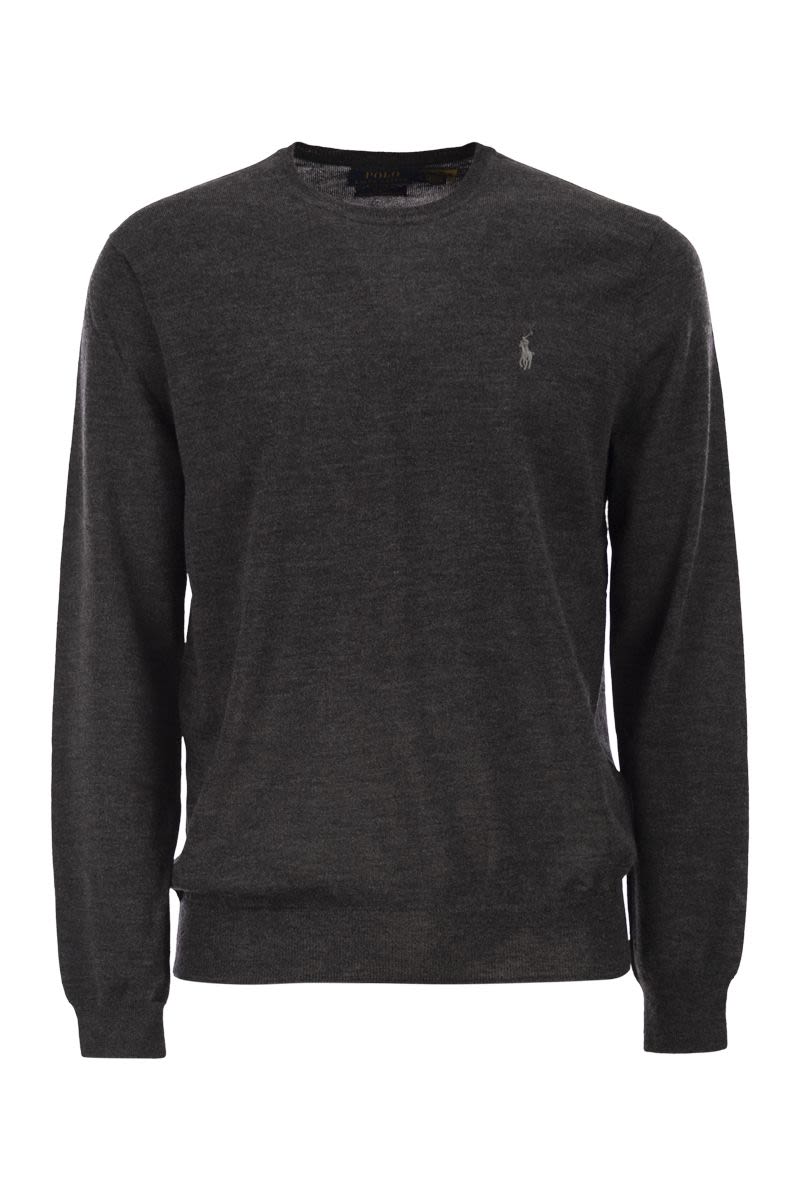 POLO RALPH LAUREN Slim-Fit Washable Wool Crew Neck Jumper