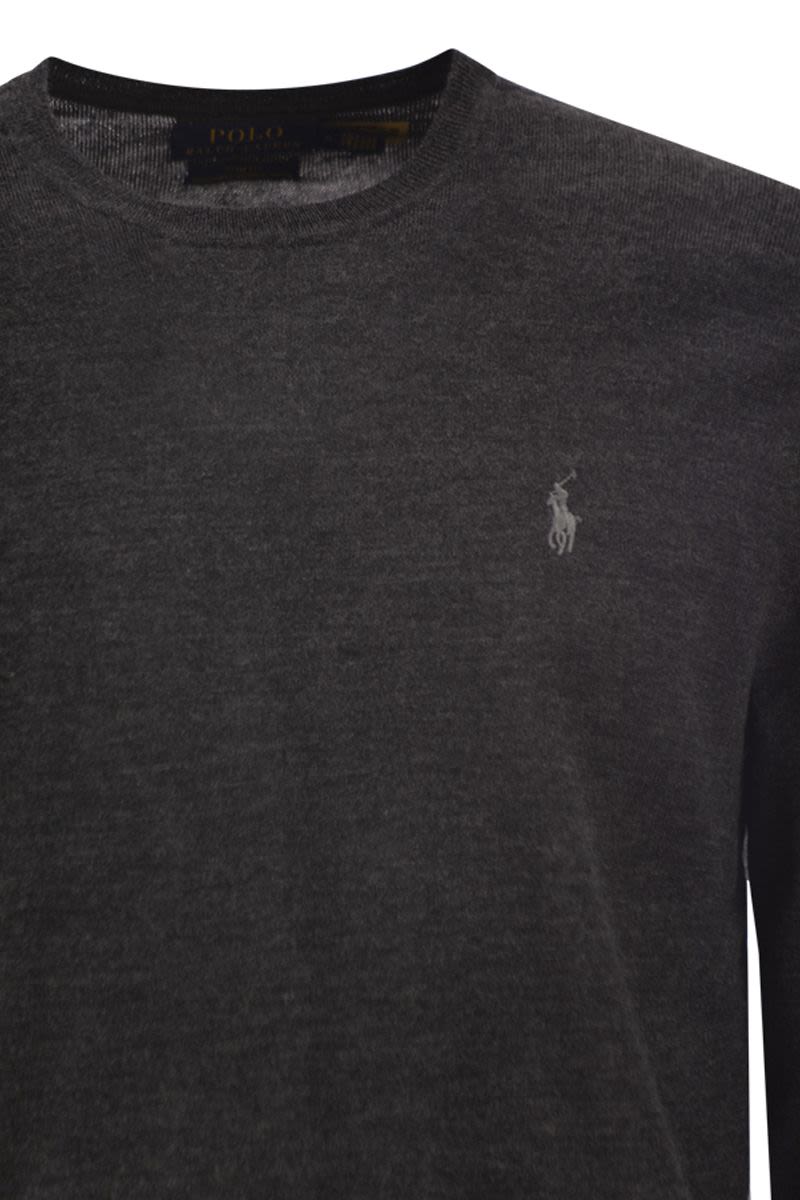POLO RALPH LAUREN Slim-Fit Washable Wool Crew Neck Jumper