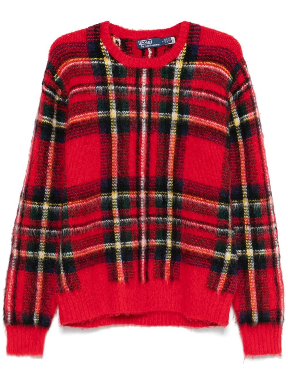 POLO RALPH LAUREN Men's Long Sleeve Pullover in Plaid