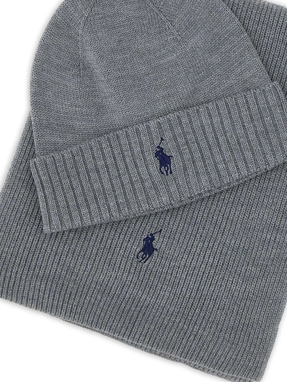 POLO RALPH LAUREN Classic Men's Hat and Scarf Gift Set