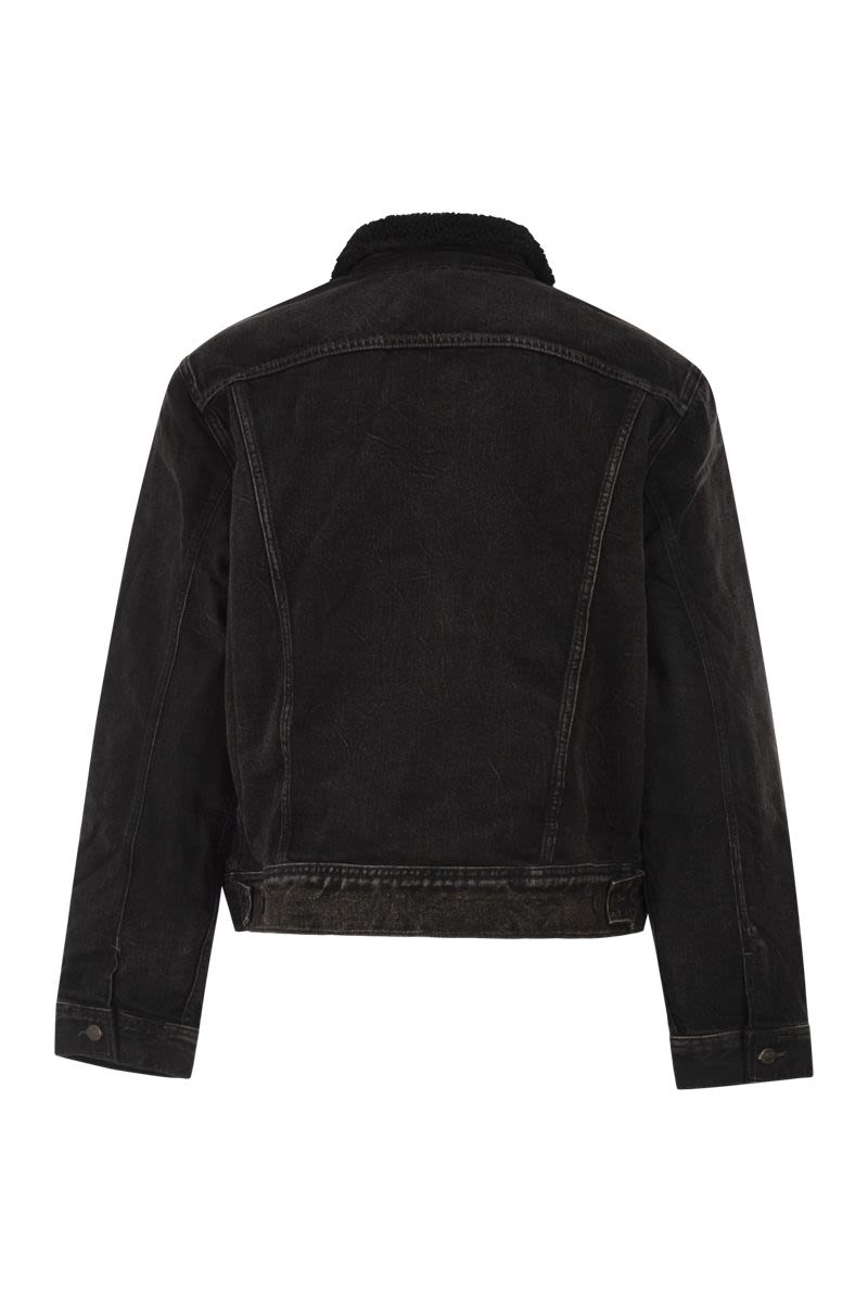 POLO RALPH LAUREN Distressed Denim Trucker Jacket for Men