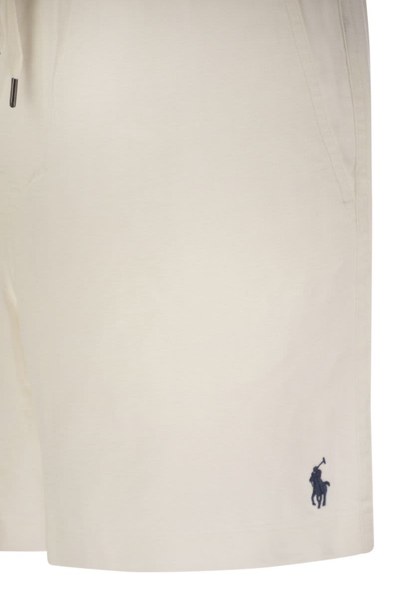 POLO RALPH LAUREN Men's Linen Bermuda Shorts - Flat Front Style