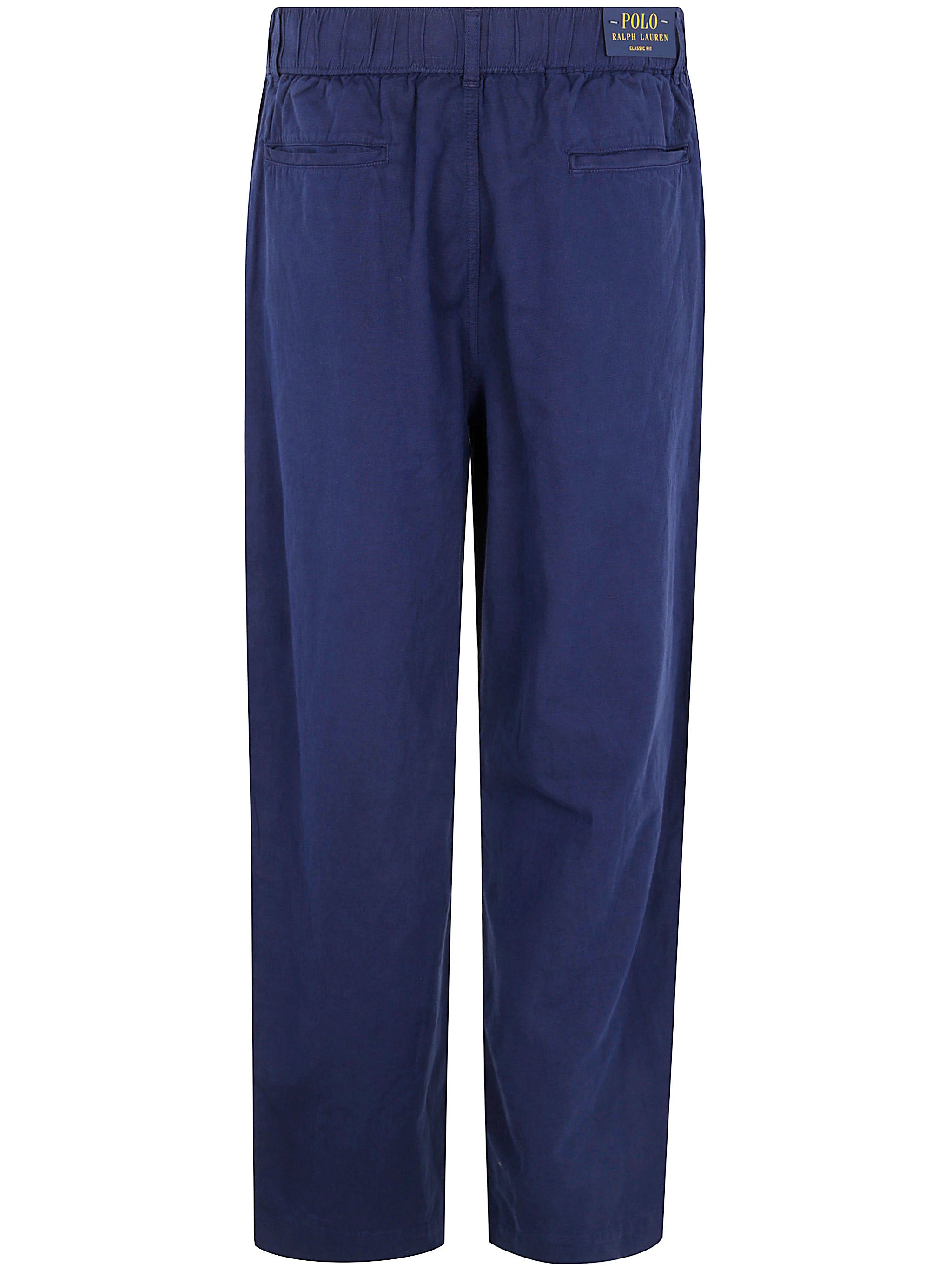 POLO RALPH LAUREN Pleated Linen Blend Pants for Men