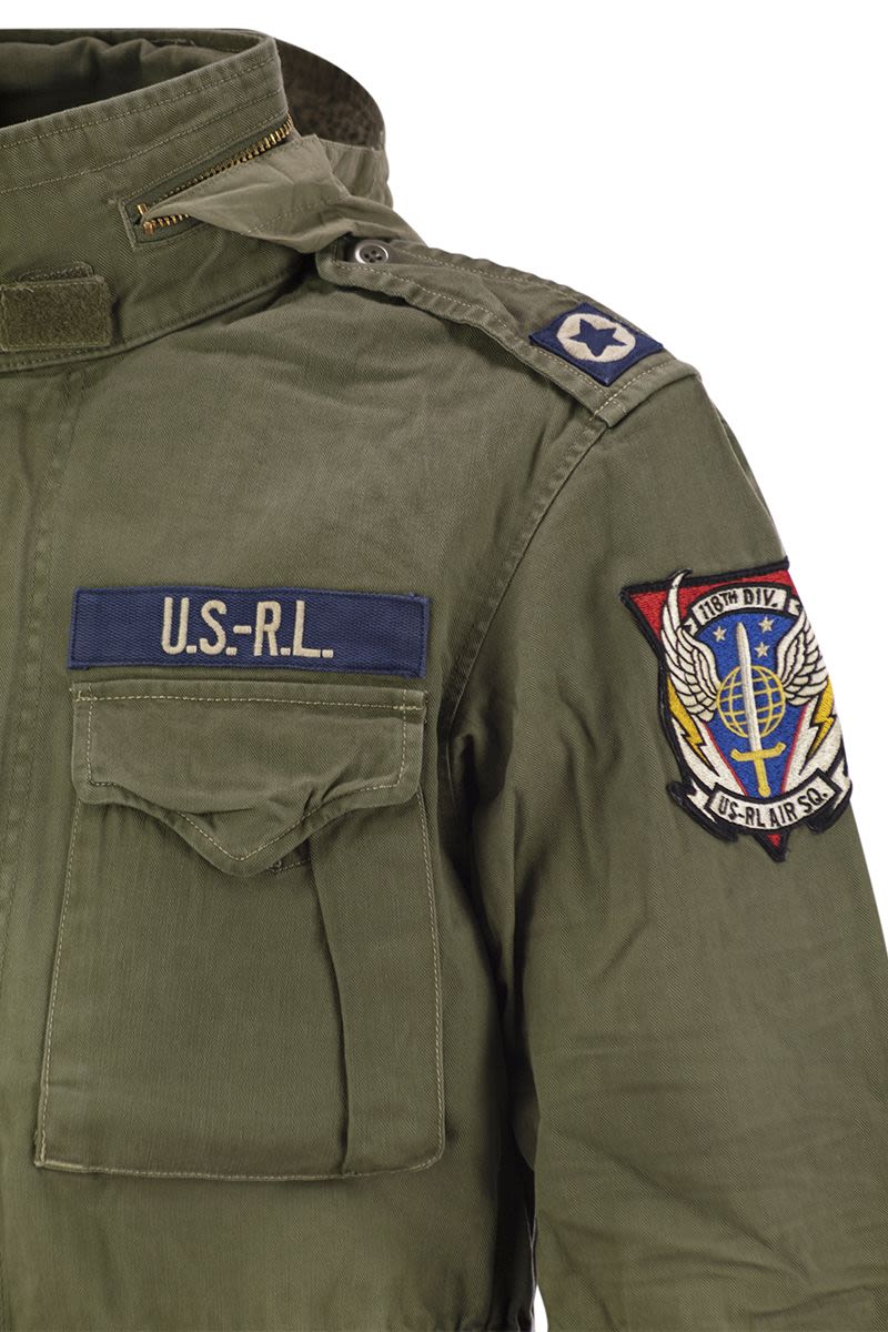 POLO RALPH LAUREN The Iconic Men's Military Jacket with Logo