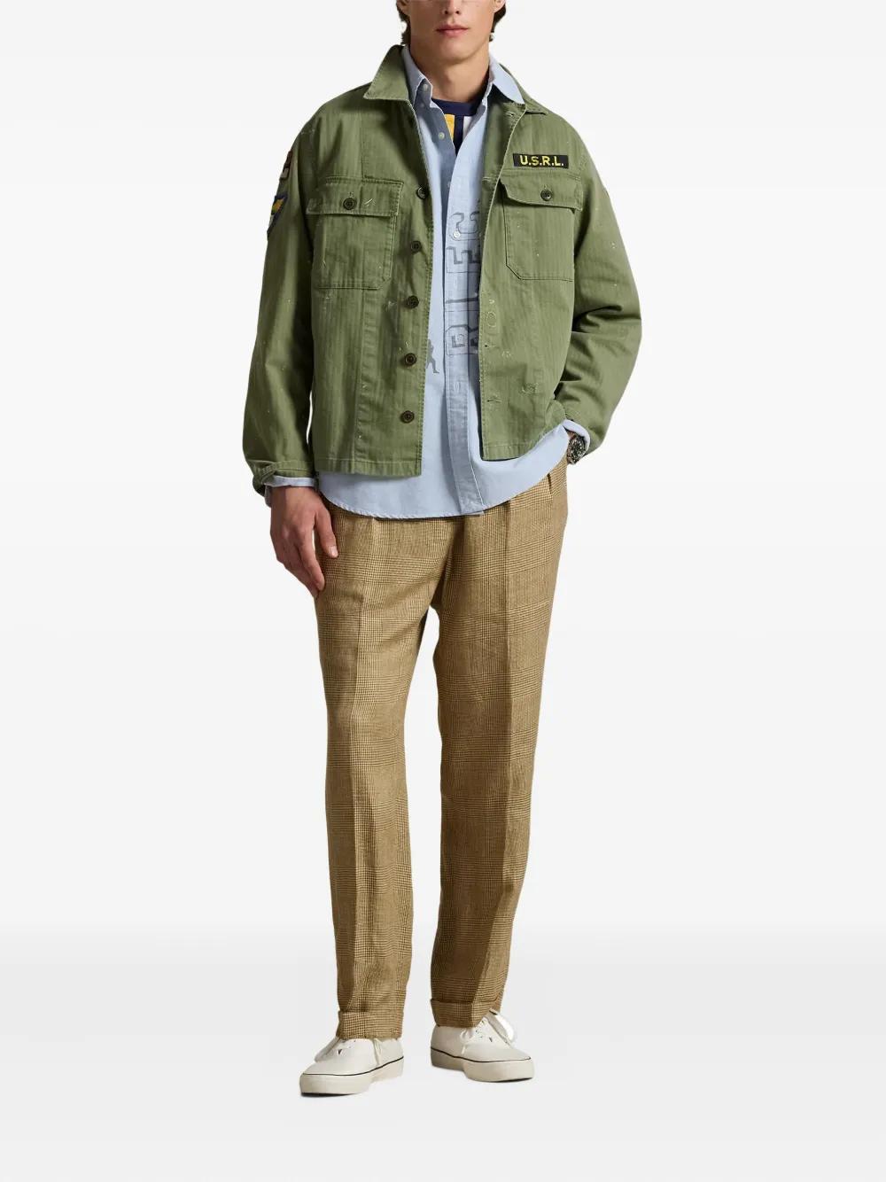 POLO RALPH LAUREN Military Jacket with Patches