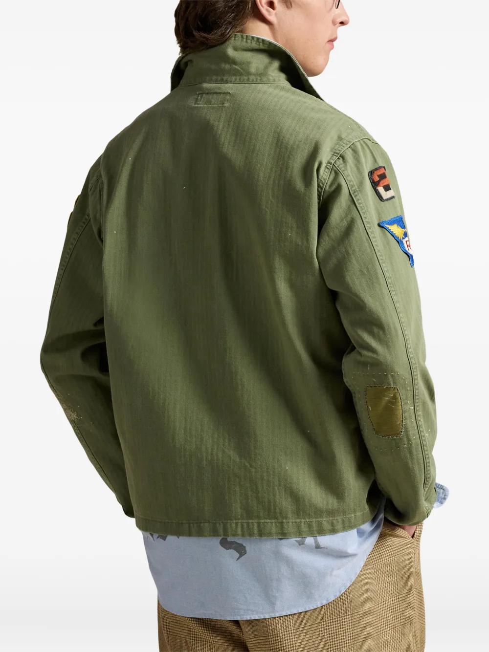 POLO RALPH LAUREN Military Jacket with Patches