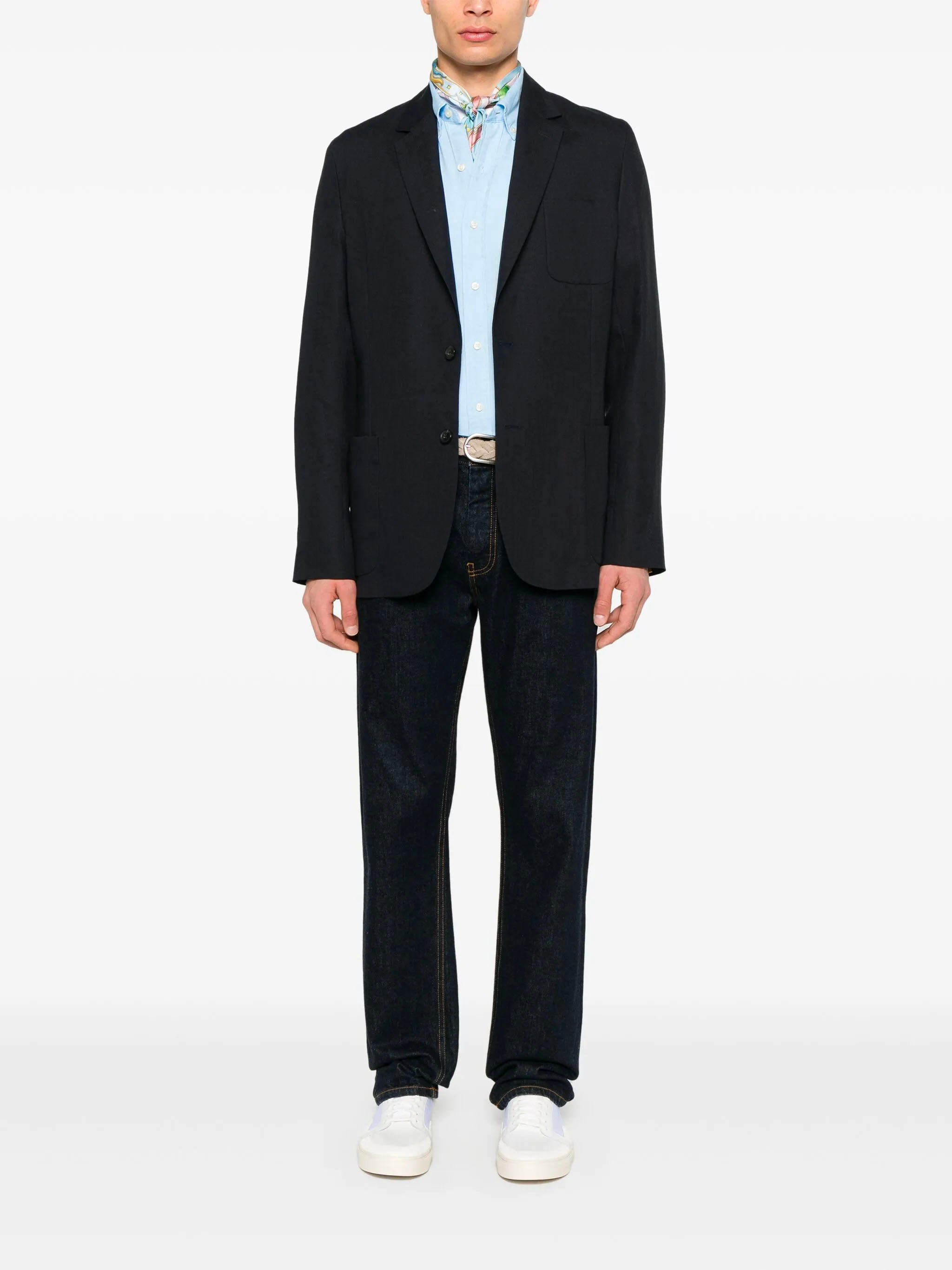 POLO RALPH LAUREN Custom Fit Linen Shirt