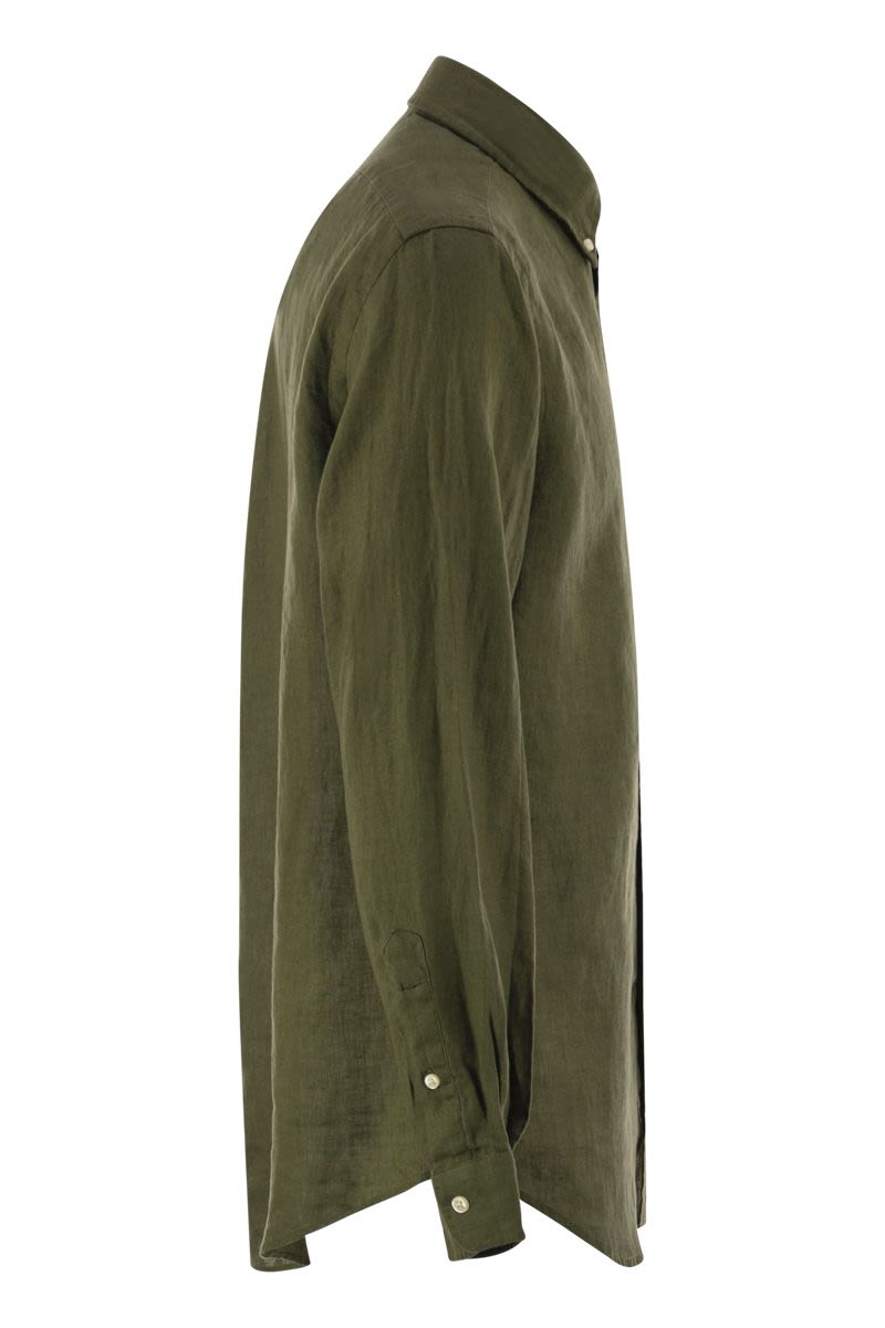 POLO RALPH LAUREN Custom-Fit Linen Shirt for Men