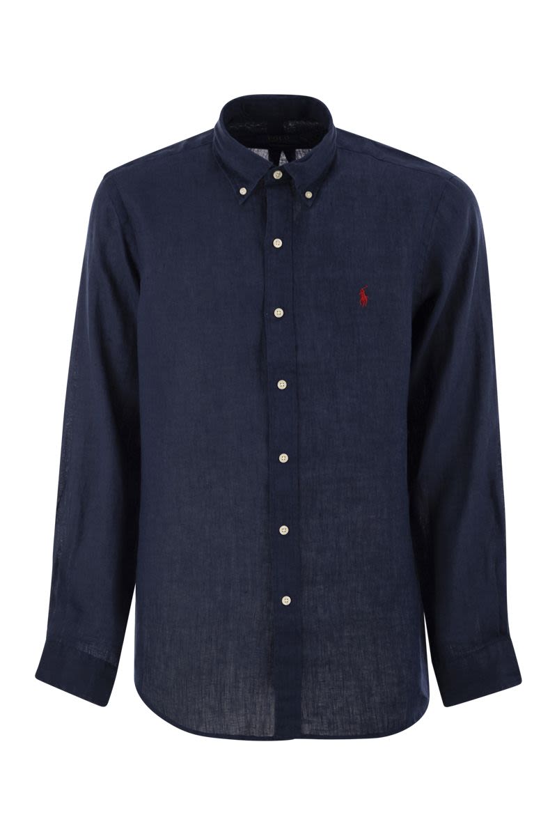 POLO RALPH LAUREN Custom-Fit Linen Shirt for Men