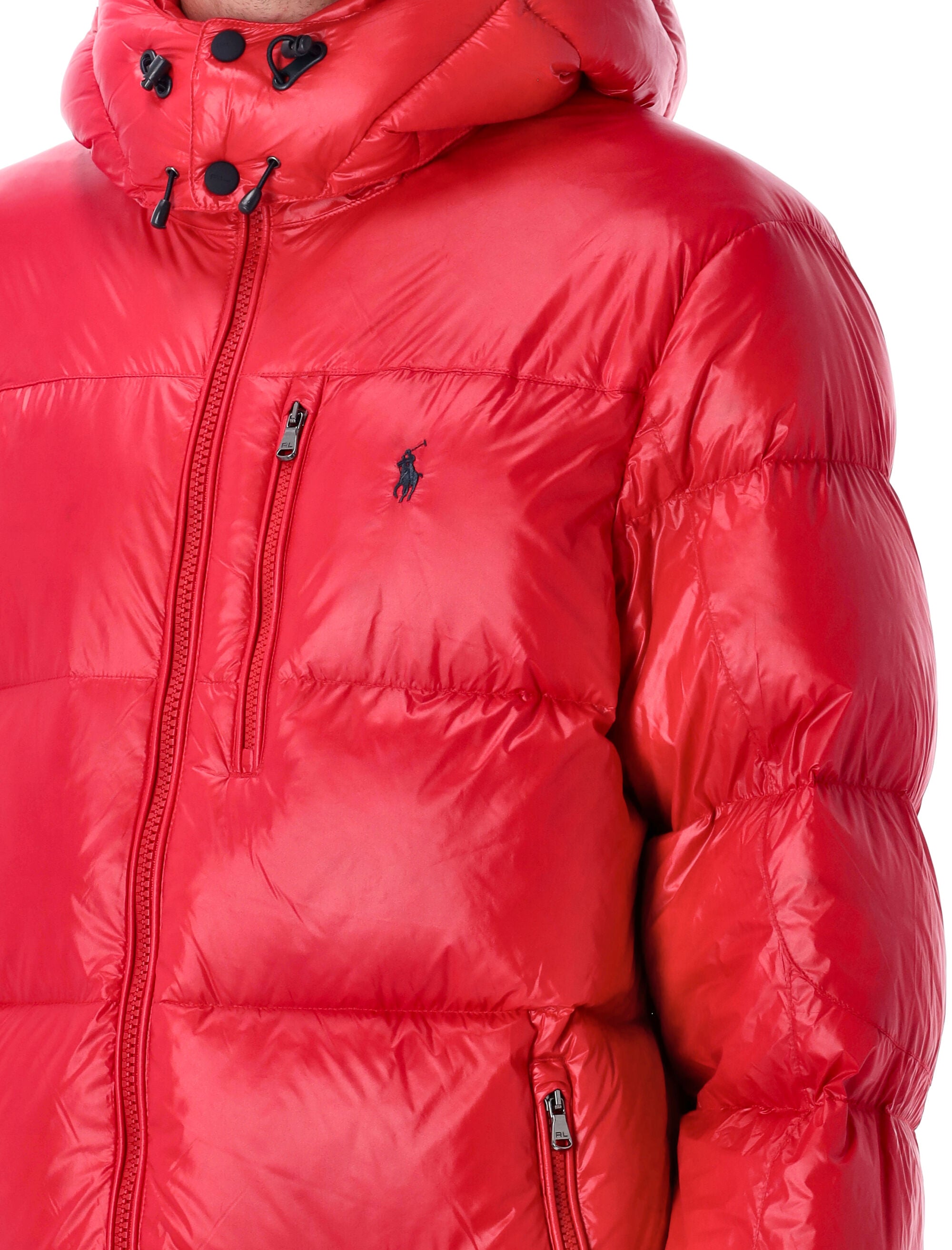 POLO RALPH LAUREN Glossy Puffer Jacket - Size L