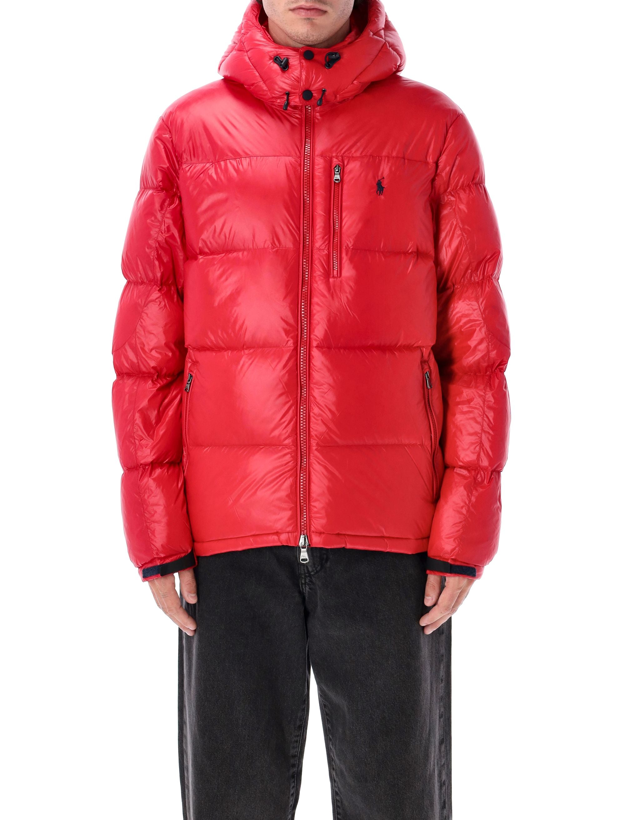 POLO RALPH LAUREN Glossy Puffer Jacket - Size L