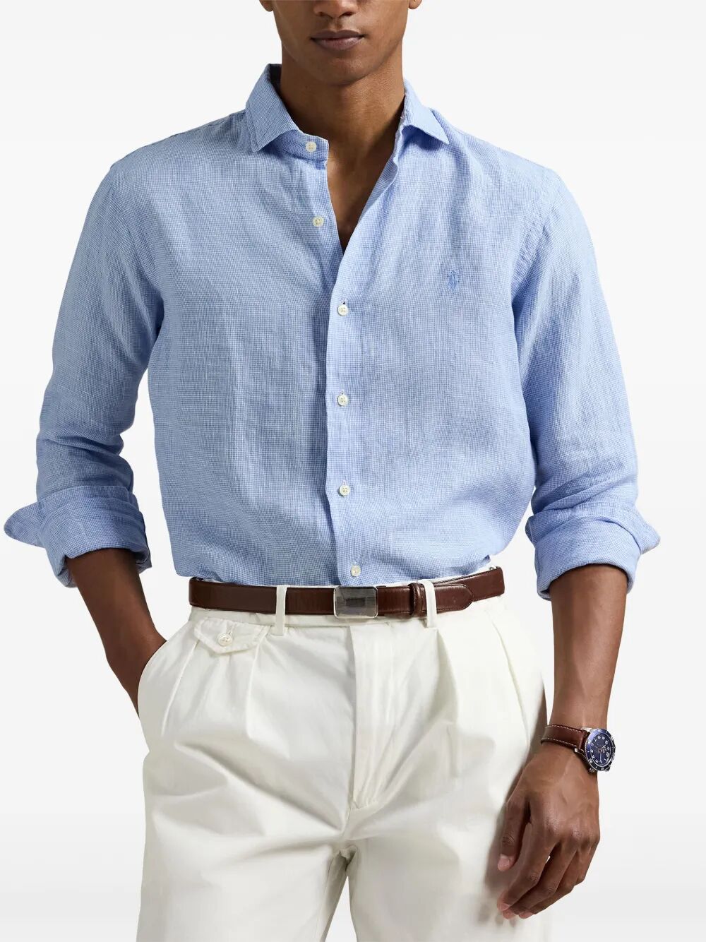 POLO RALPH LAUREN Long Sleeve Sport Shirt for Men