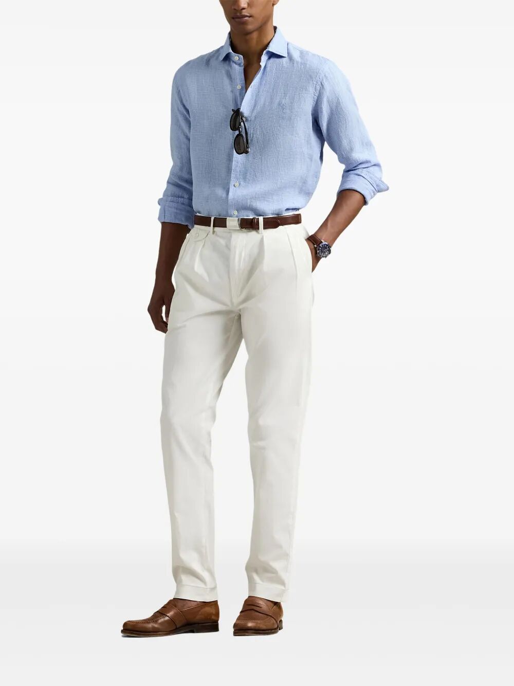 POLO RALPH LAUREN Long Sleeve Sport Shirt for Men