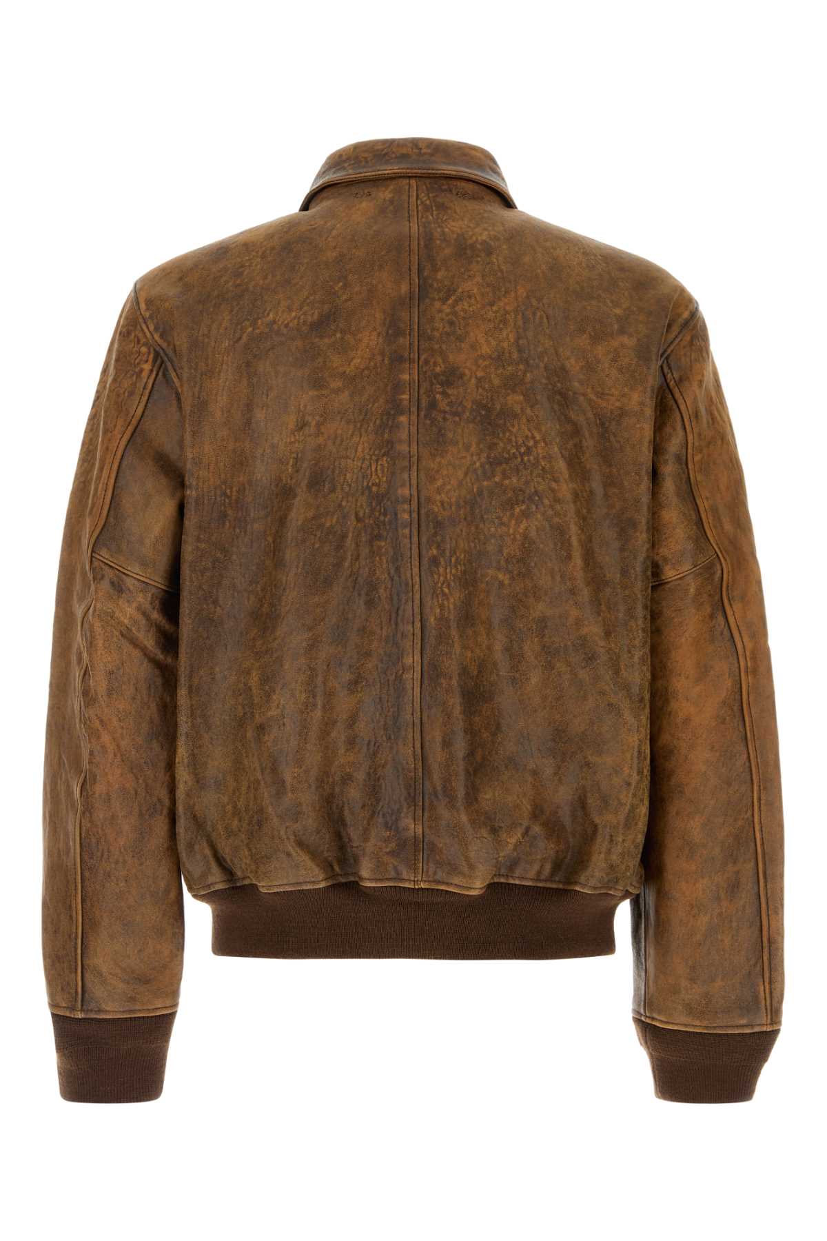 POLO RALPH LAUREN Men's Leather Bomber Jacket