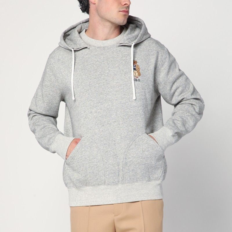 POLO RALPH LAUREN Classic Polo Bear Hoodie for Men - FW25