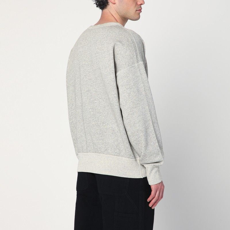 POLO RALPH LAUREN Loopback Crew Neck Sweatshirt with Graphic - Fall 2025