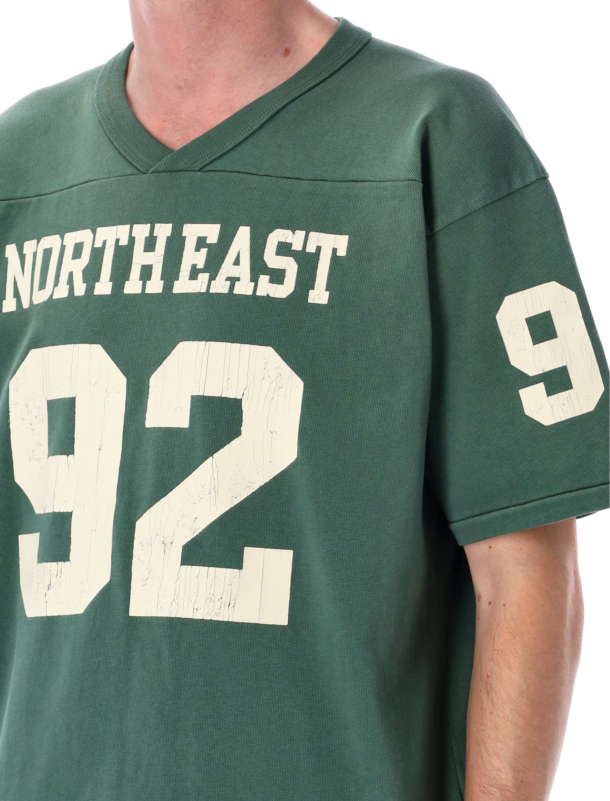 POLO RALPH LAUREN Football Style T-Shirt - Size L