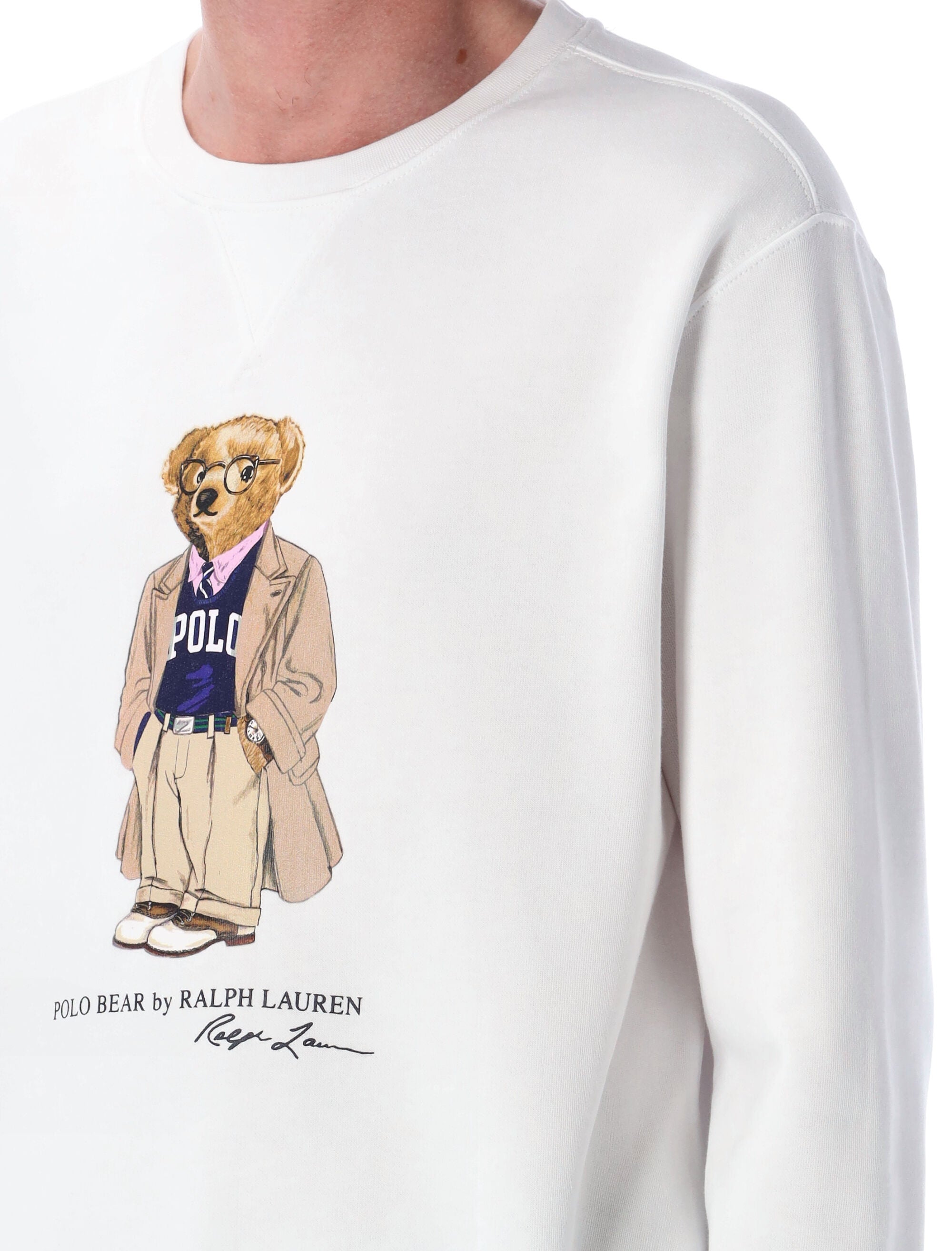 POLO RALPH LAUREN Polo Bear Fleece Pullover - Size L