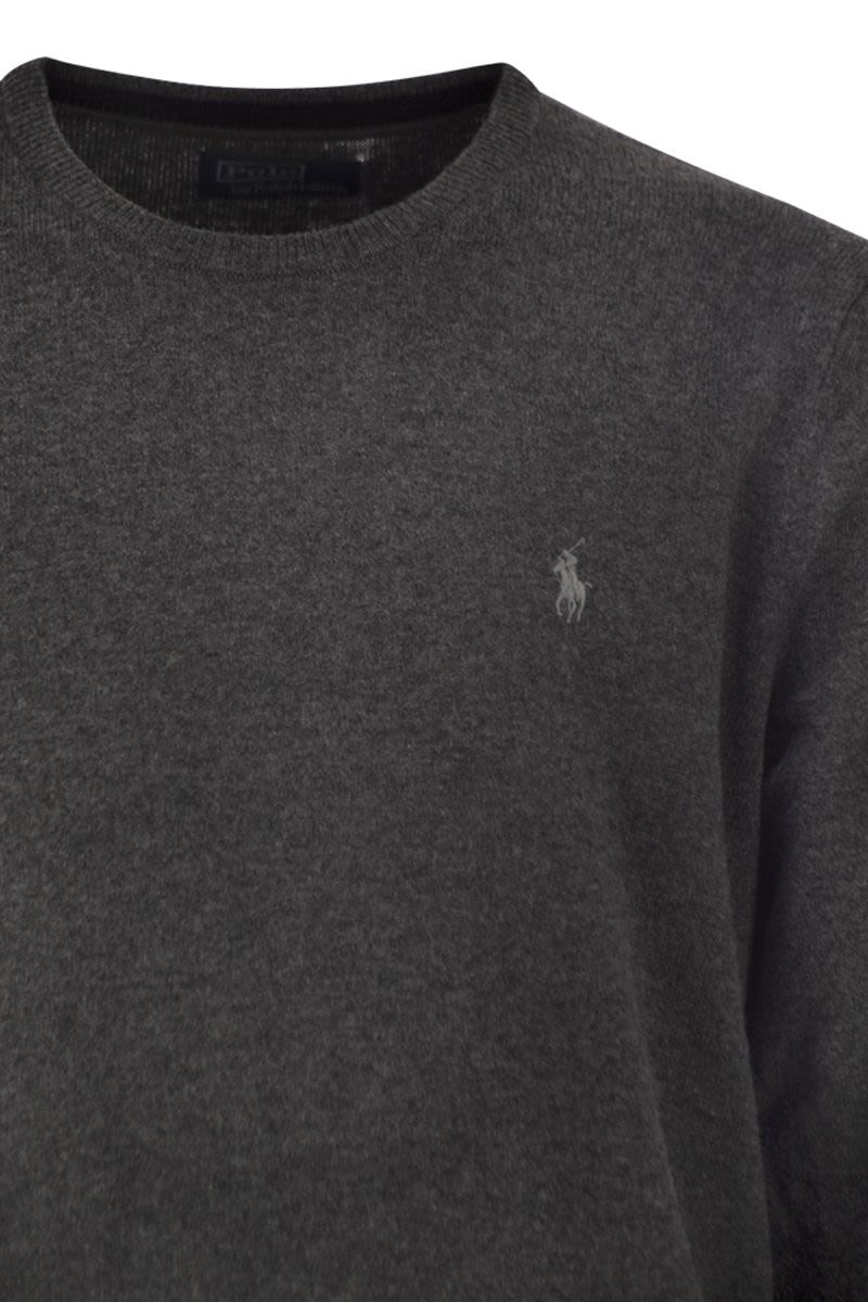 POLO RALPH LAUREN Wool Crew Neck Jumper - Regular Fit