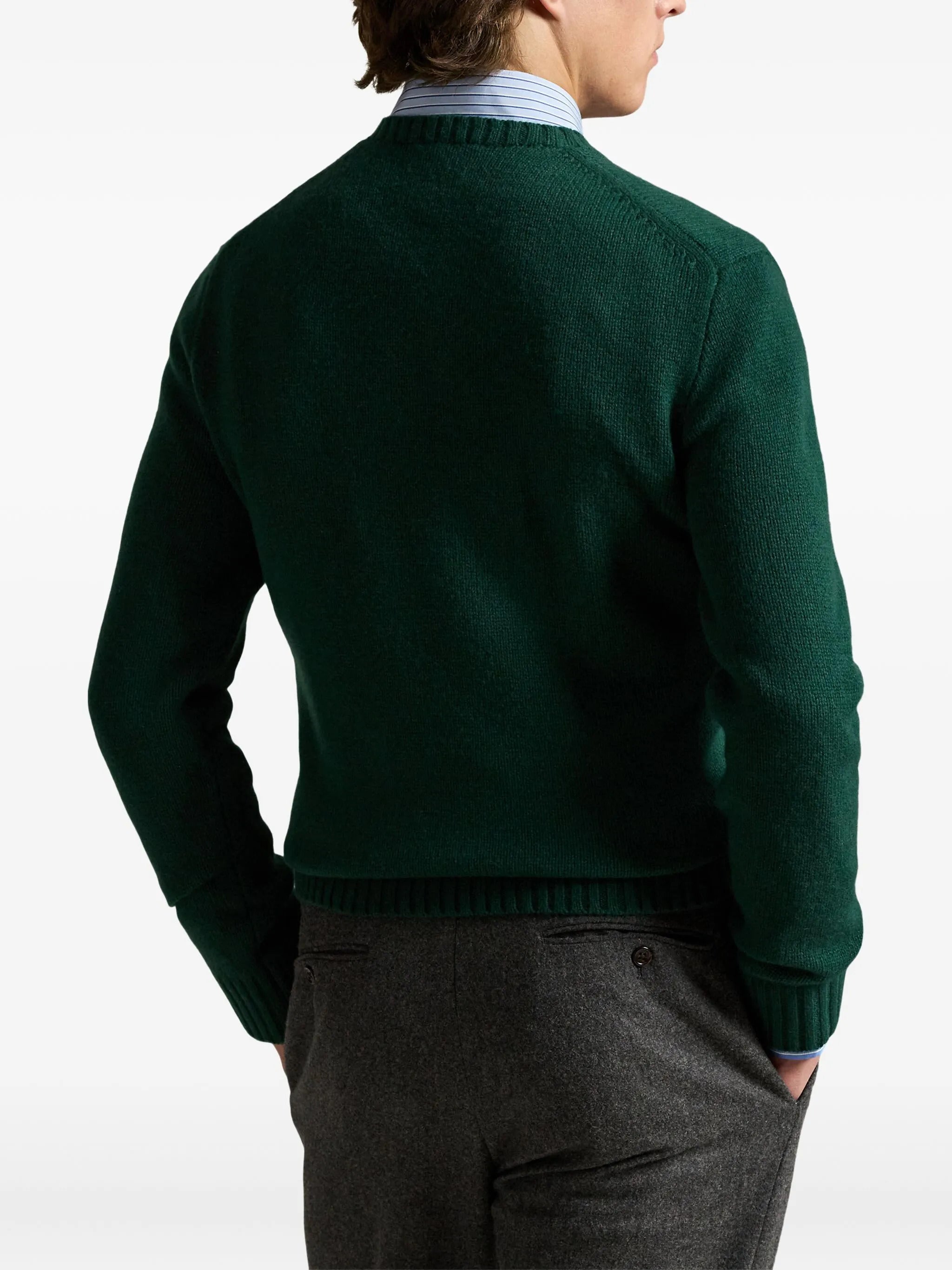 POLO RALPH LAUREN Men's Polo Bear Knit Jumper - Regular Fit