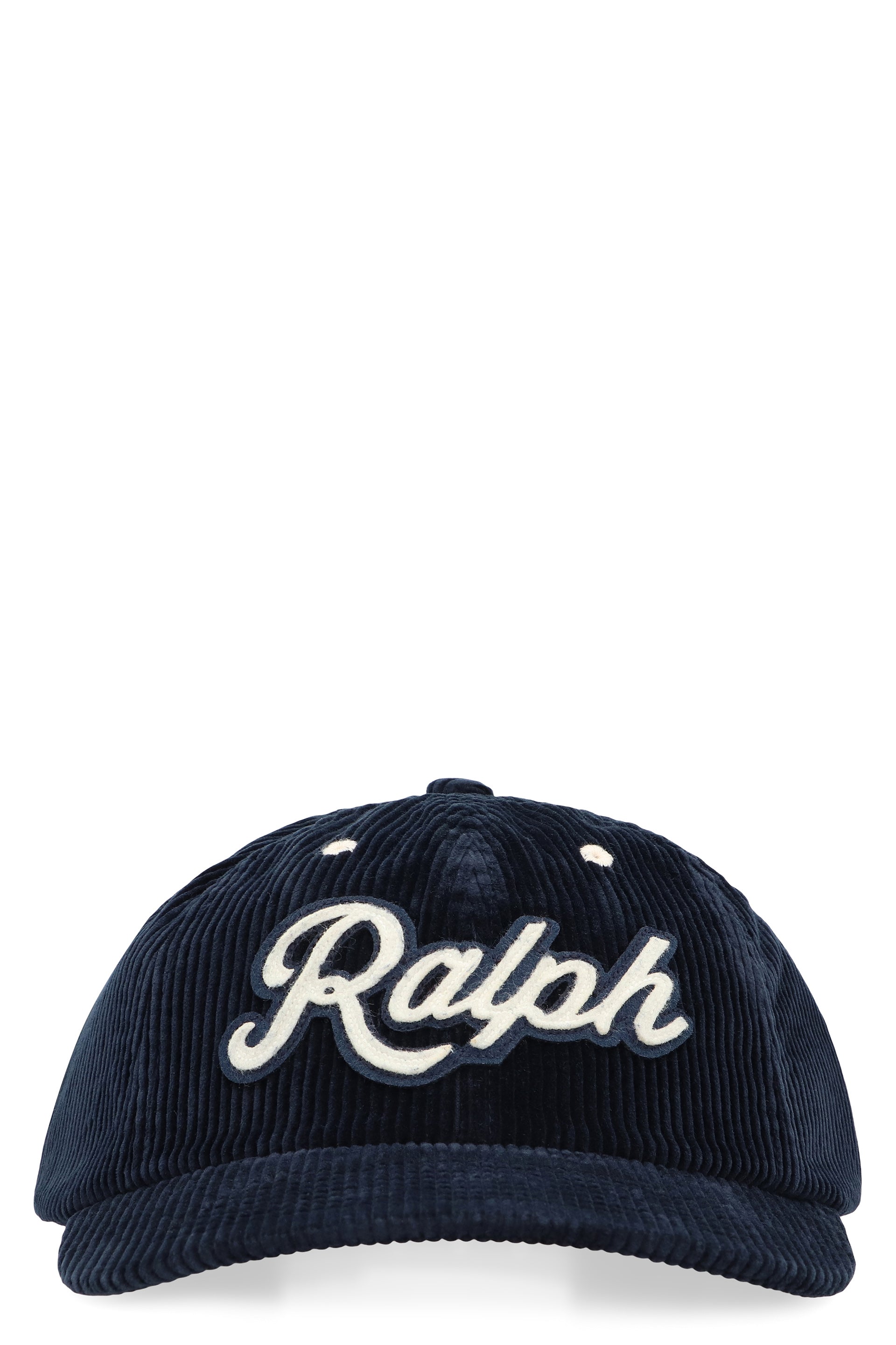 POLO RALPH LAUREN Wide Corduroy Adjustable Baseball Cap with Logo