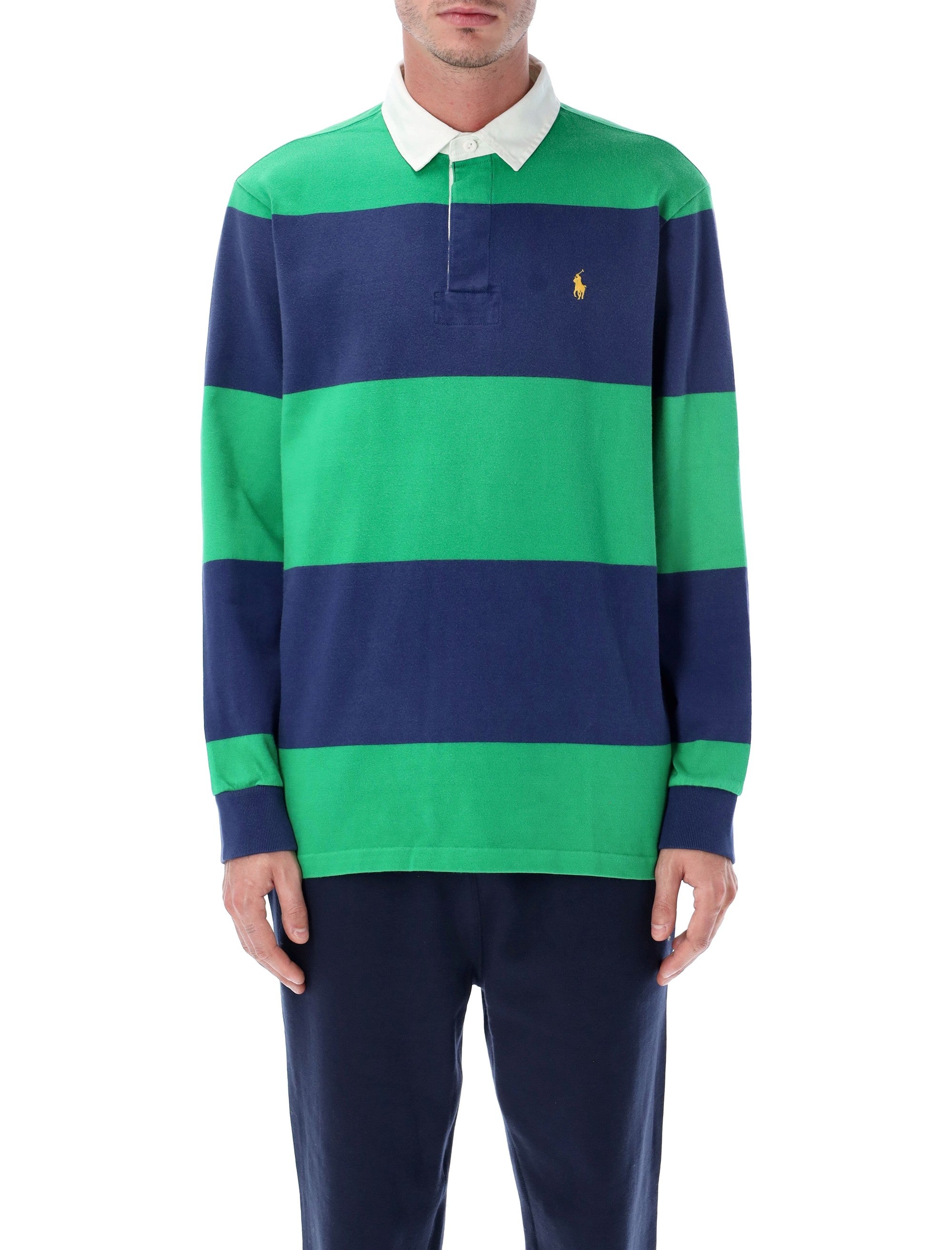 POLO RALPH LAUREN Iconic Striped Rugby Shirt - Classic Fit