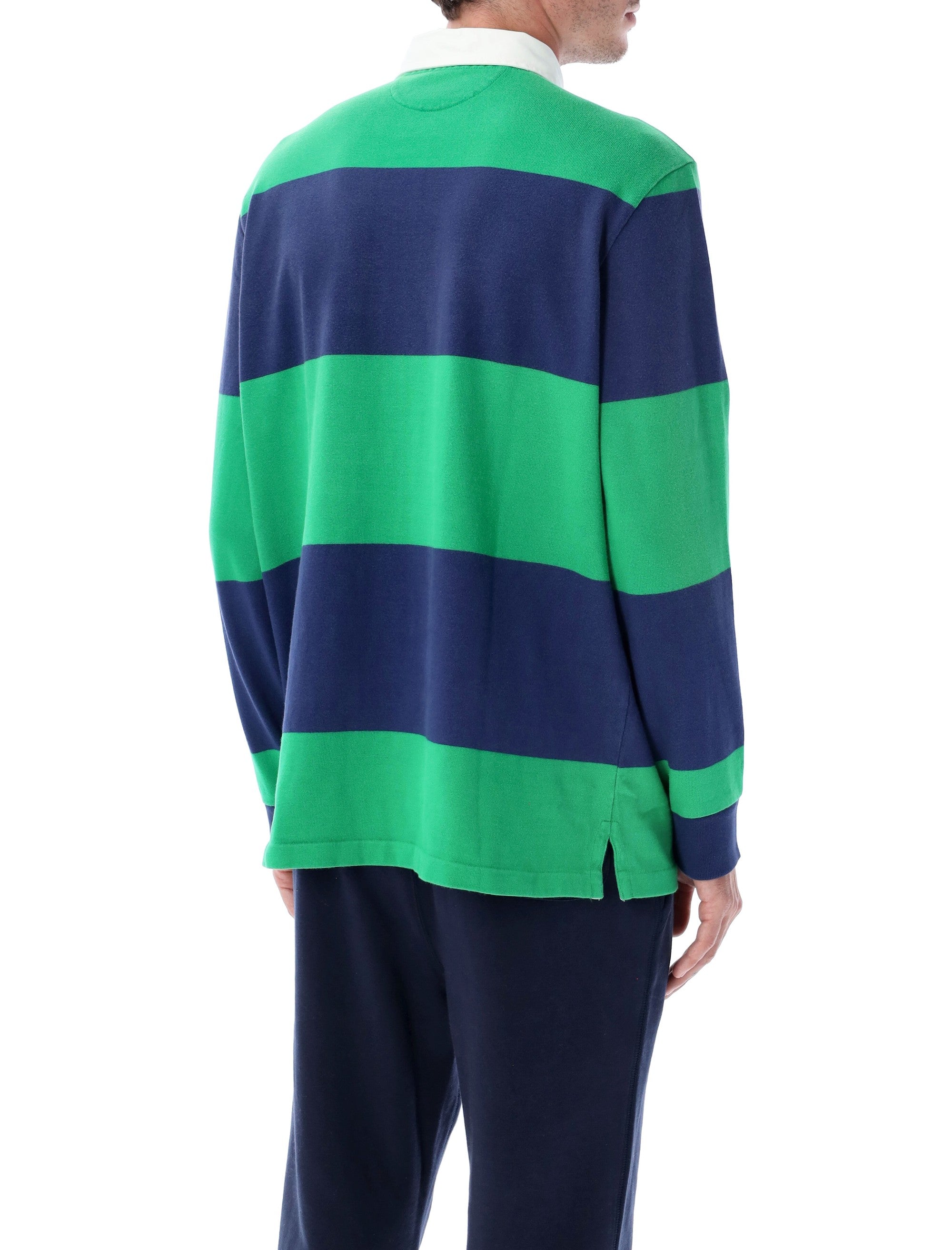 POLO RALPH LAUREN Iconic Striped Rugby Shirt - Classic Fit