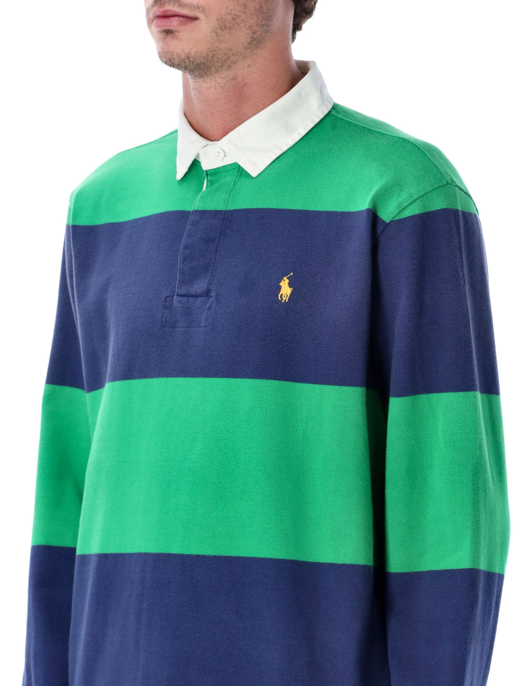 POLO RALPH LAUREN Iconic Striped Rugby Shirt - Classic Fit