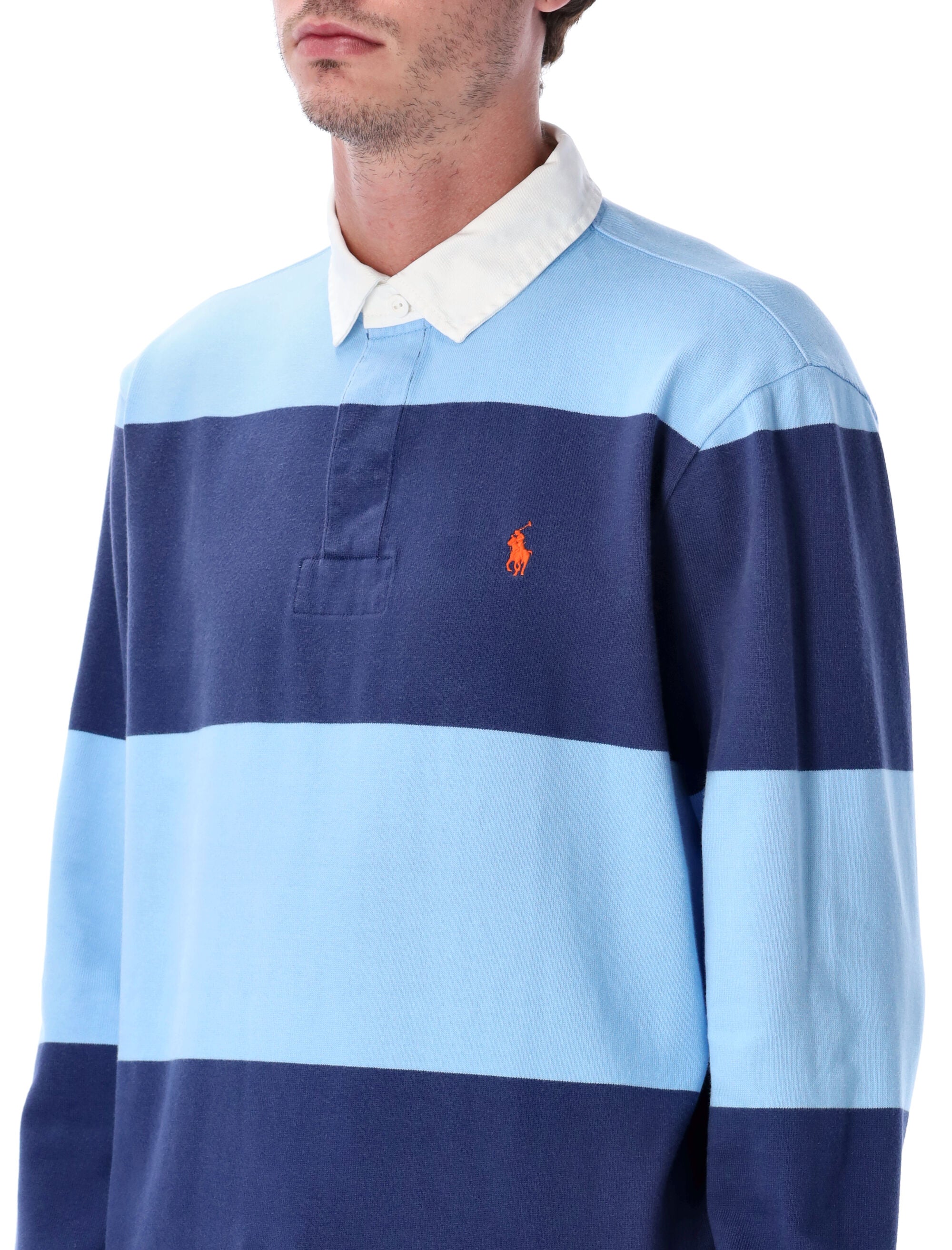 POLO RALPH LAUREN Iconic Striped Rugby Shirt - Classic Fit