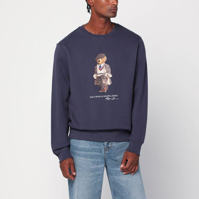 POLO RALPH LAUREN Faded Polo Bear Sweatshirt - Men's